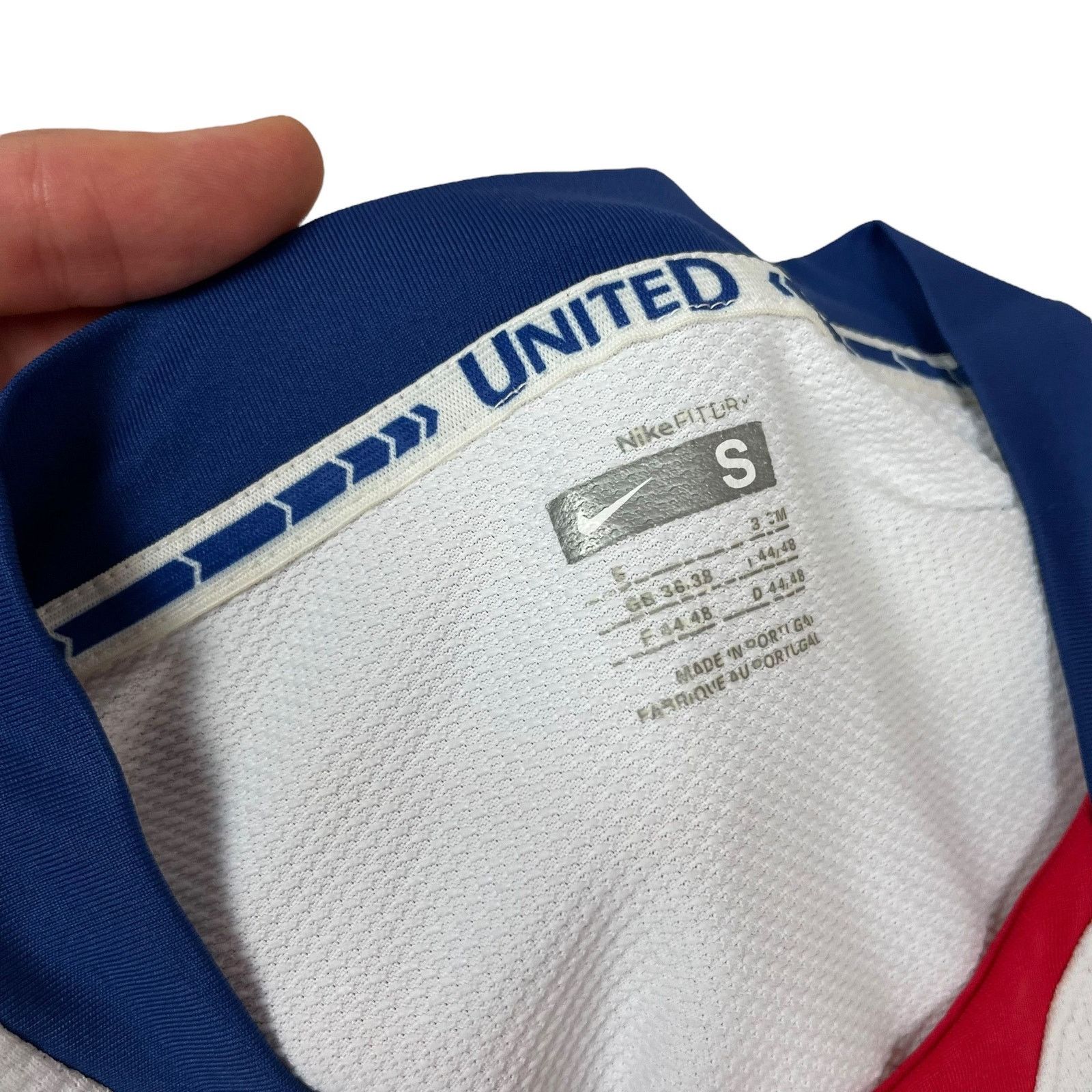 Nike Nike Fit Dry Men's White Manchester United F.C. Jersey Small Size US S / EU 44-46 / 1 - 5 Thumbnail