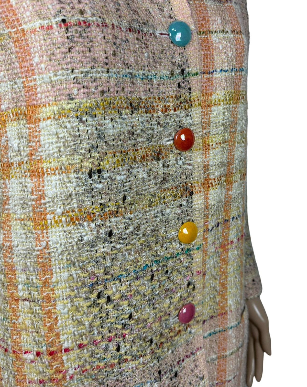 Emanuel Ungaro × Vintage Emanuel Ungaro Parallele Vintage Skirt Suit Tweed size 14 Size 32" / US 10 / IT 46 - 6 Thumbnail