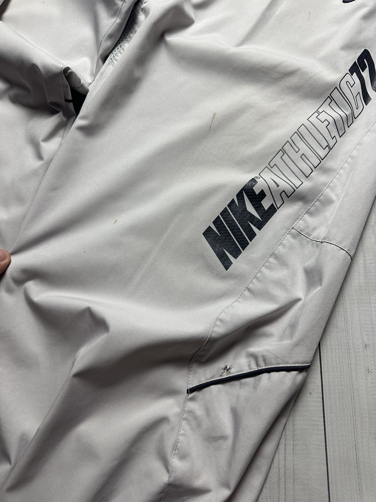 Nike × Vintage Vintage Nike soccer pants distressed size L logo Y2K rare Size US 34 / EU 50 - 4 Thumbnail