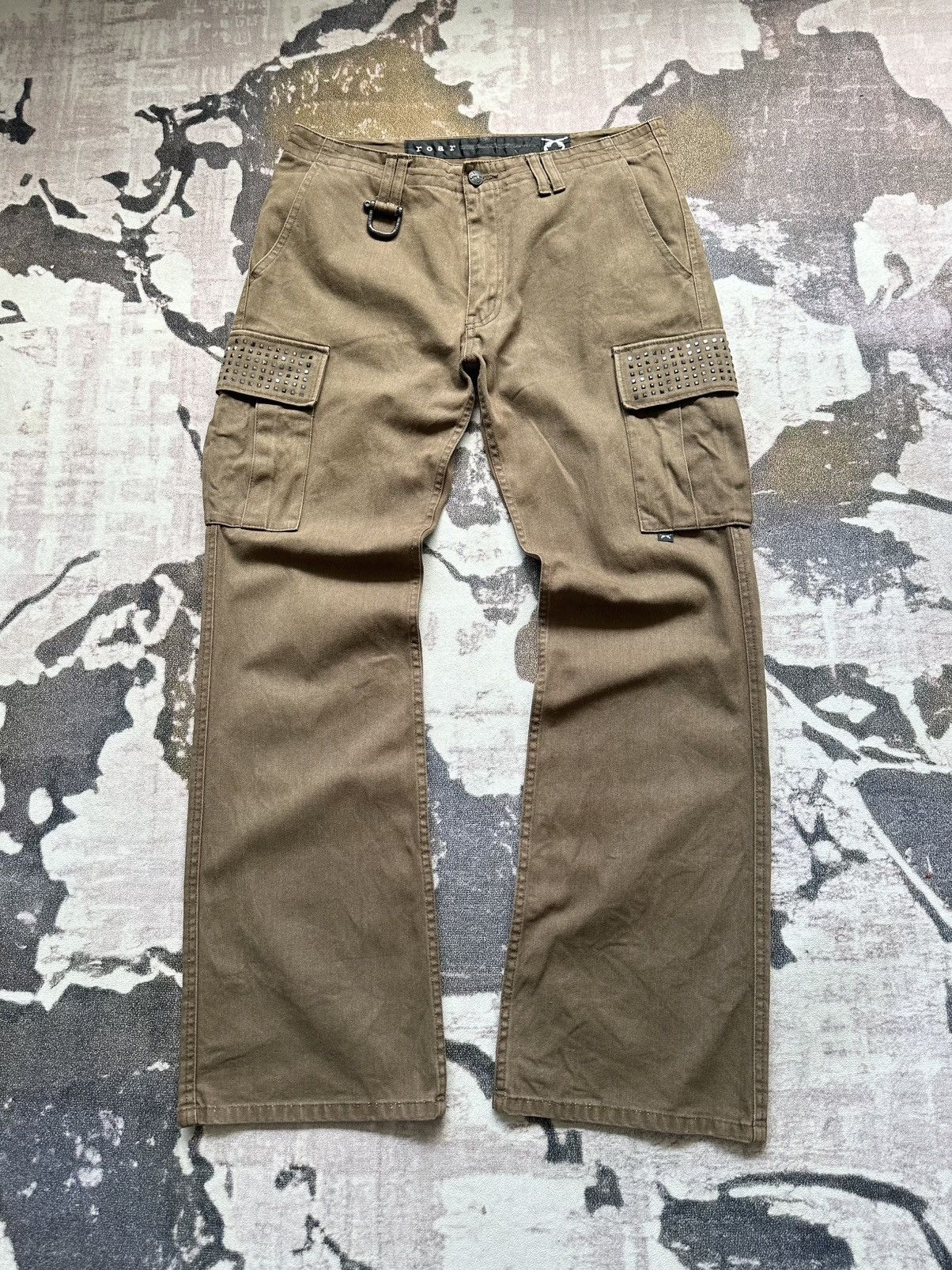 roarguns Early 00's Roar [ pre Roarguns ] cargo D-ring pant Size US 33 - 1 Thumbnail