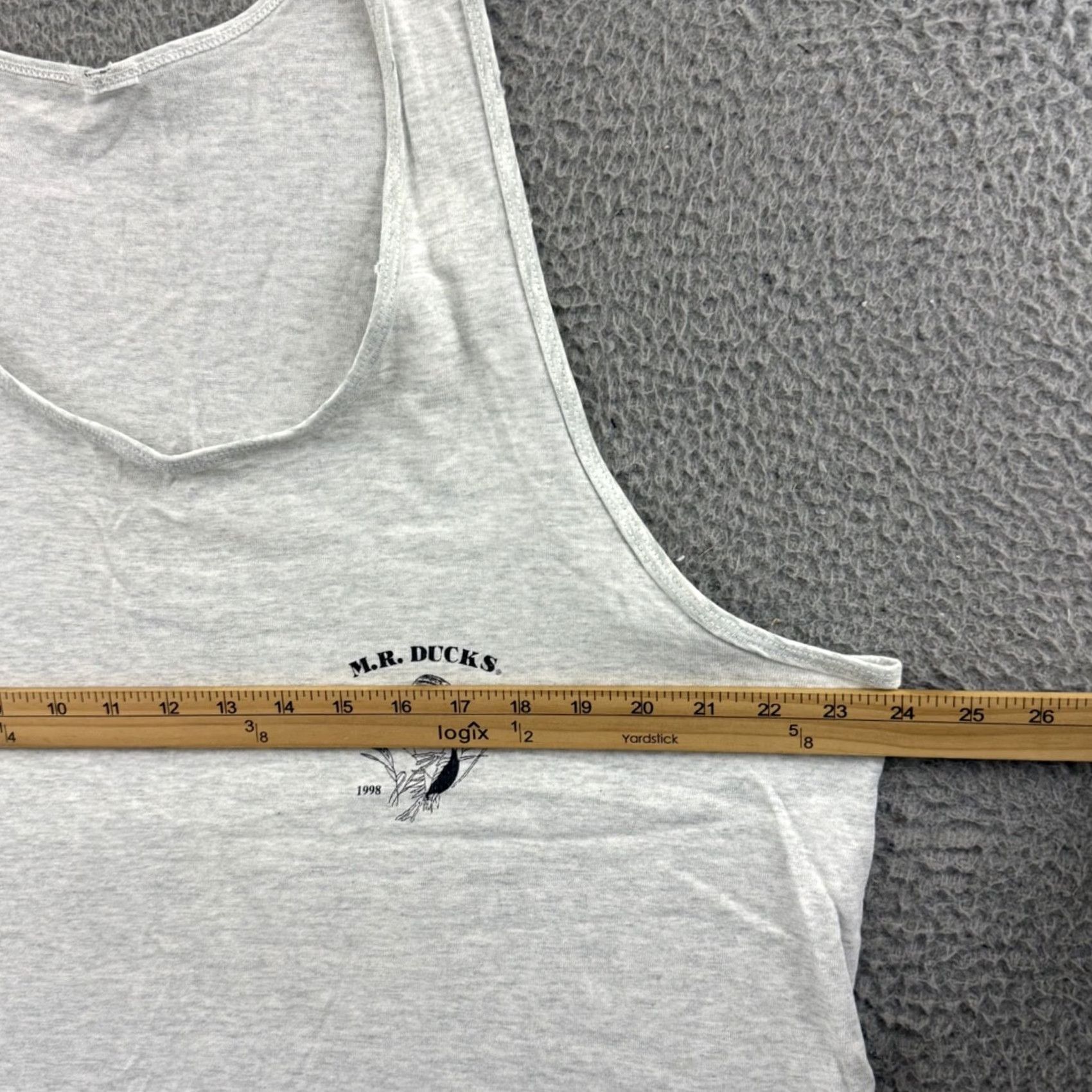 Hanes VINTAGE Hanes Shirt Mens XL Gray Ocean City Maryland 90s Sleeveless Beach USA Crew Neck Dragon Angel Animals Nature 90s Boys Mens Size US XL / EU 56 / 4 - 5 Thumbnail