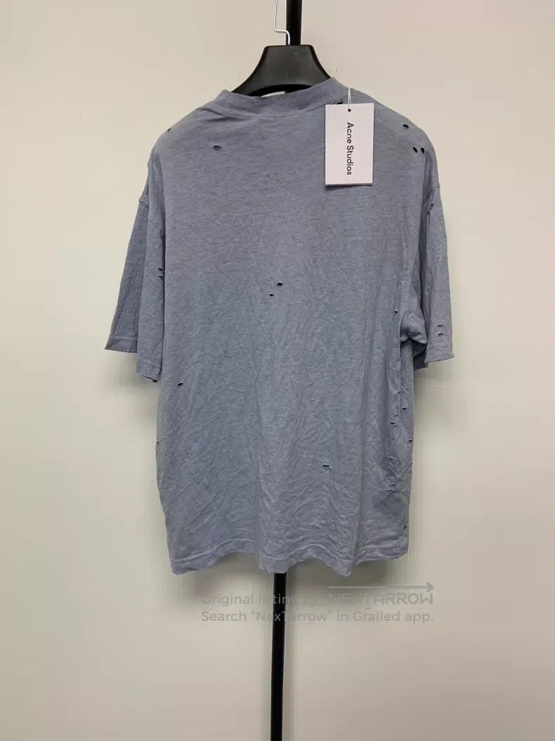 Acne Studios Acne Studios Distressed Logo Printed Short Sleeve T-Shirt, Size US XS / EU 42 / 0 - 2 Thumbnail