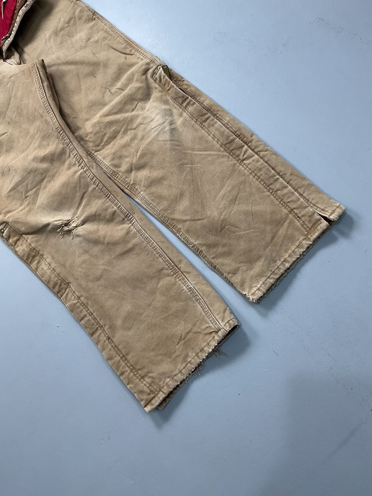 Carhartt Vintage Carhartt B10 BRN quintet line carpenter workwear Size US 32 / EU 48 - 5 Thumbnail