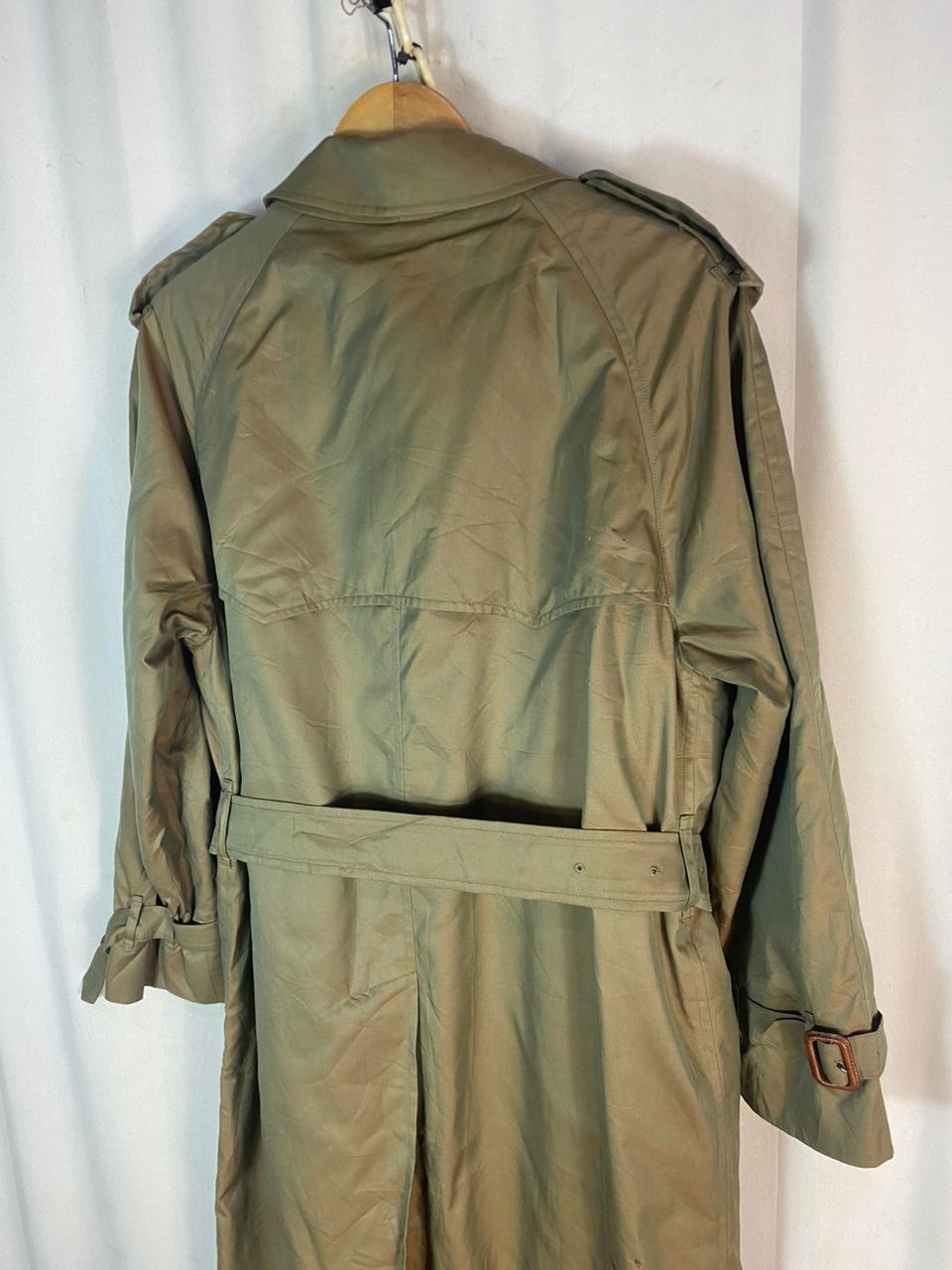 DAKS × Vintage Unisex🔥 vintage darks London long trench coat Size US M / EU 48-50 / 2 - 19 Thumbnail