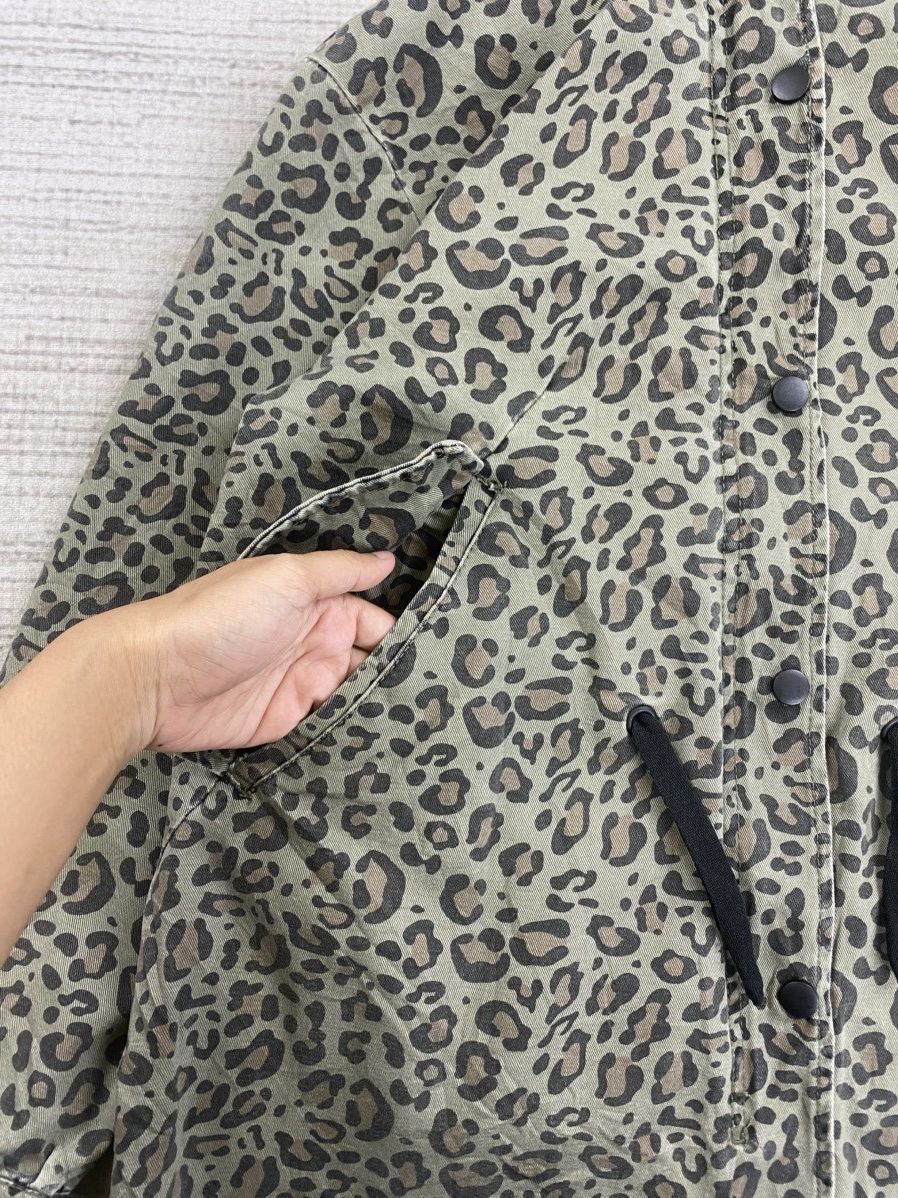 Japanese Brand × Vintage × Zara Vintage Zara Kids Leopard Full Primted Native Jacket Size US S / EU 44-46 / 1 - 5 Thumbnail
