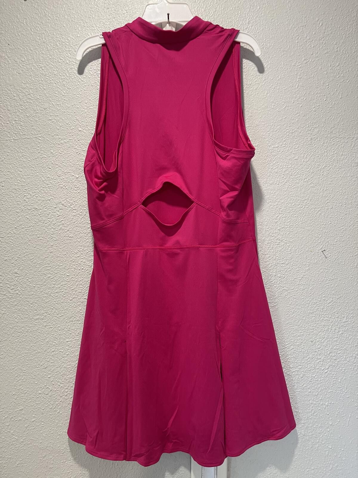 Nike Nike Women's Tennis Dress Size L Pink Dri-FIT Size L / US 10 / IT 46 - 2 Thumbnail