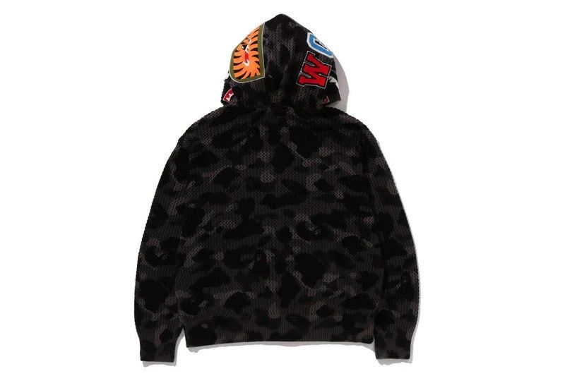 Bape Bape Shark Hoodie Size ONE SIZE - 3 Thumbnail