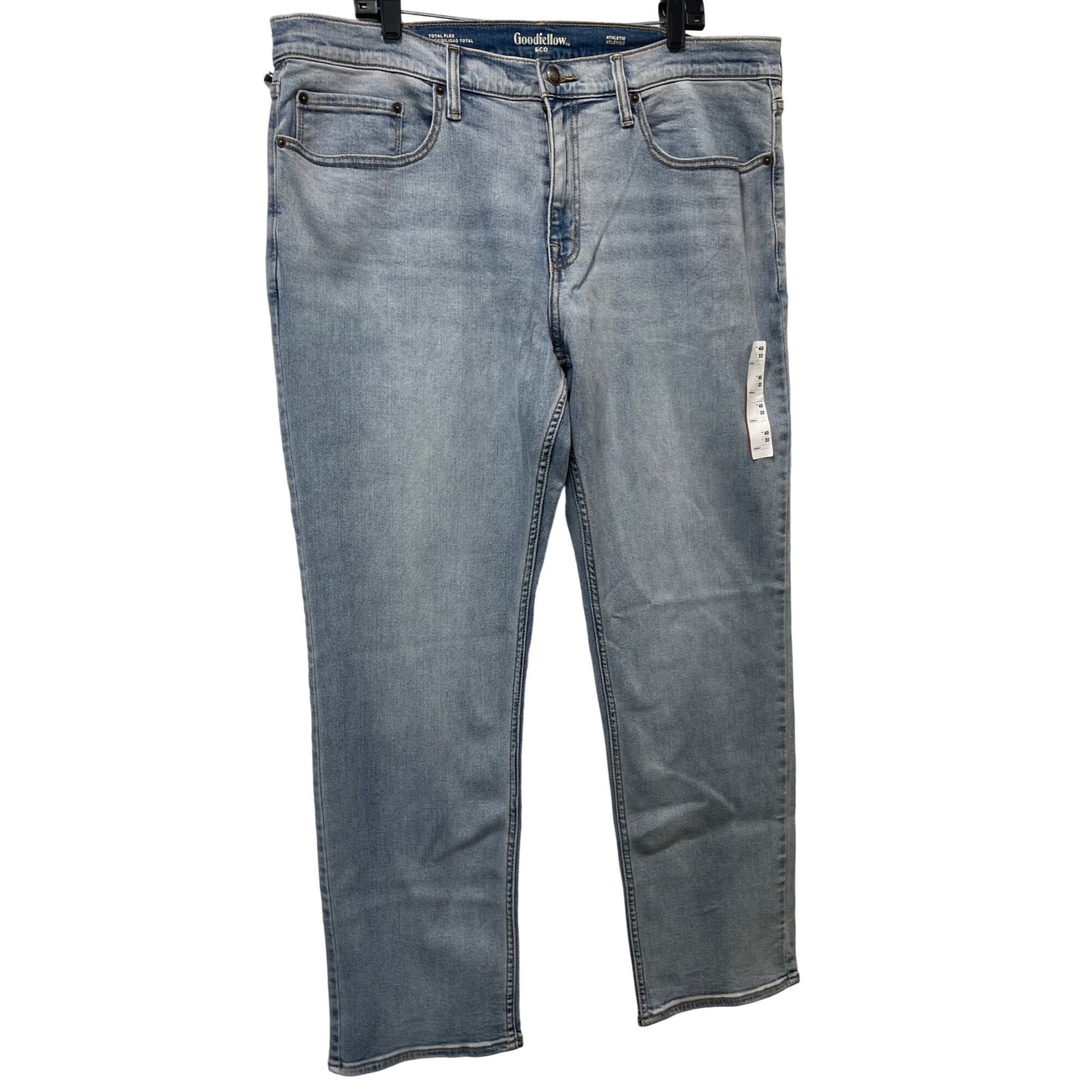 Other Goodfellow & Co - Men's Athletic Total Flex Jeans - Blue Was Size US 40 / EU 56 - 13 Thumbnail