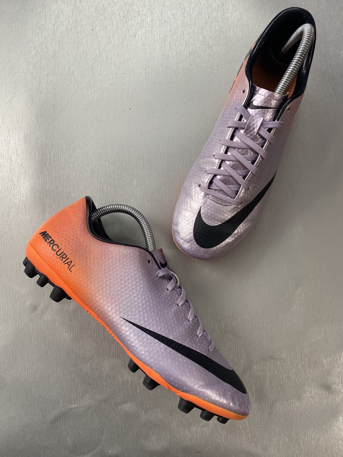 Nike × Vintage Nike Mercurial Victory IV AG Mach Purple Size US 8 / EU 41 - 4 Thumbnail