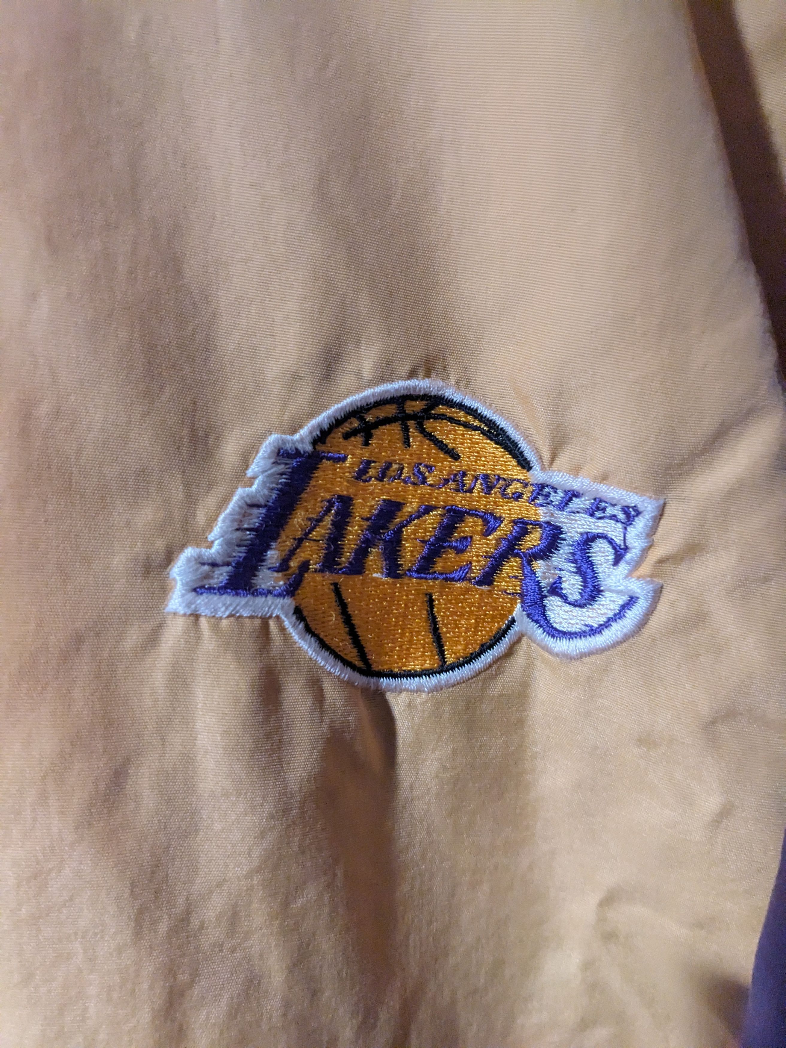 NBA × Vintage Vintage 90s Los Angeles Lakers NBA Basketball Windbreaker Size US L / EU 52-54 / 3 - 7 Thumbnail