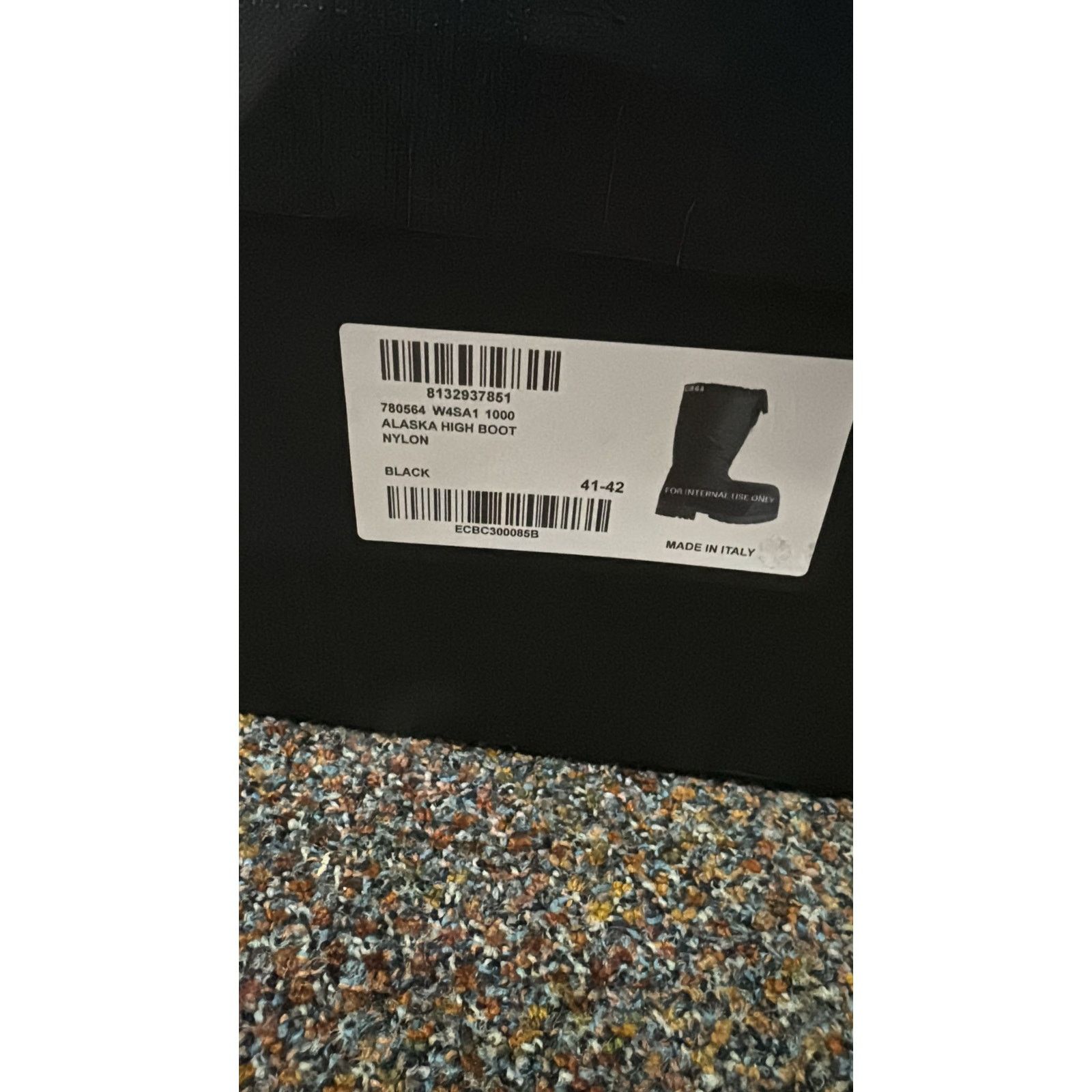 Balenciaga o1rshd1 Alaska High Boots in Black Size US 8.5 / EU 41-42 - 14 Thumbnail