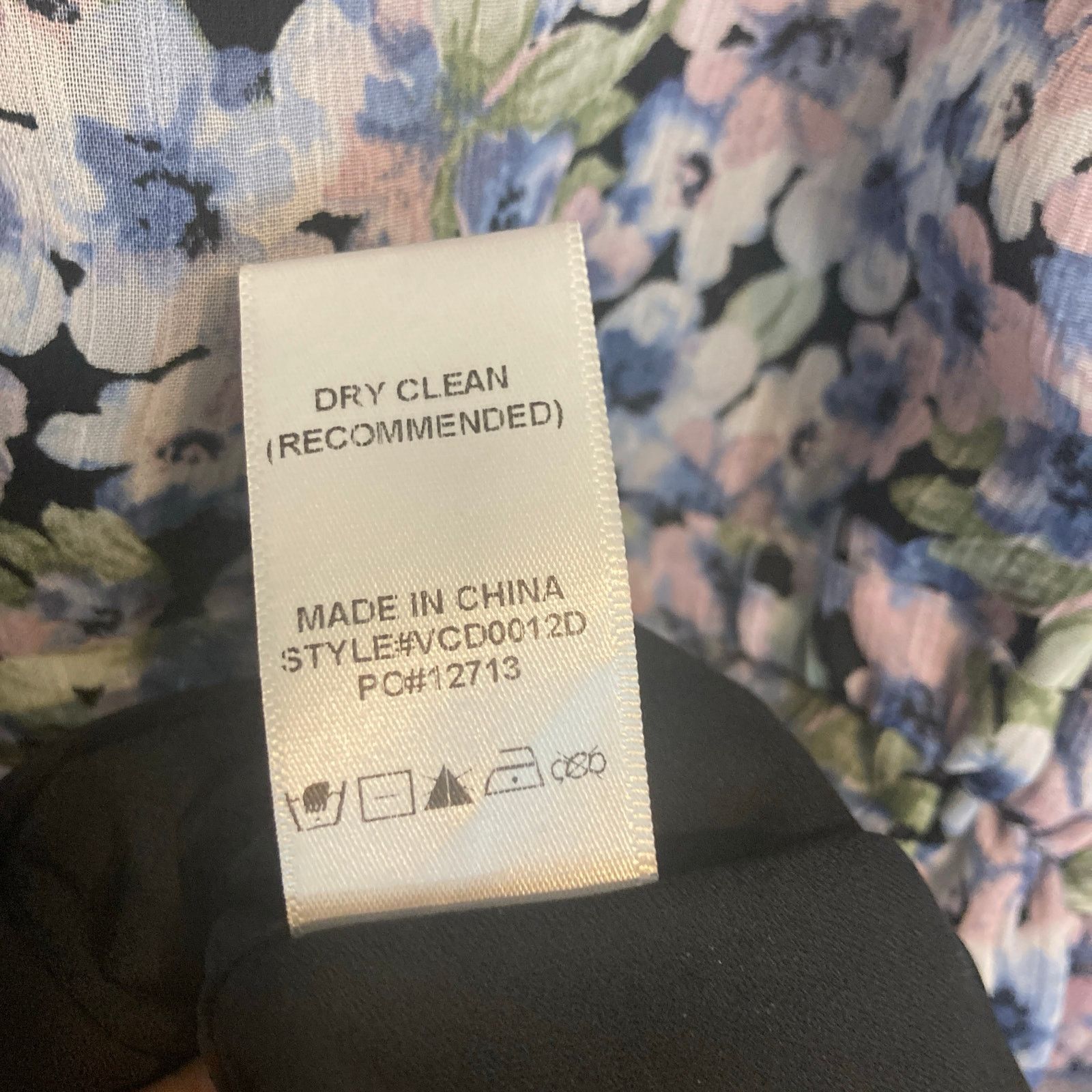 Other VICI Collection Balloons Purple Blue Floral Mini Dress Size S / US 4 / IT 40 - 10 Thumbnail