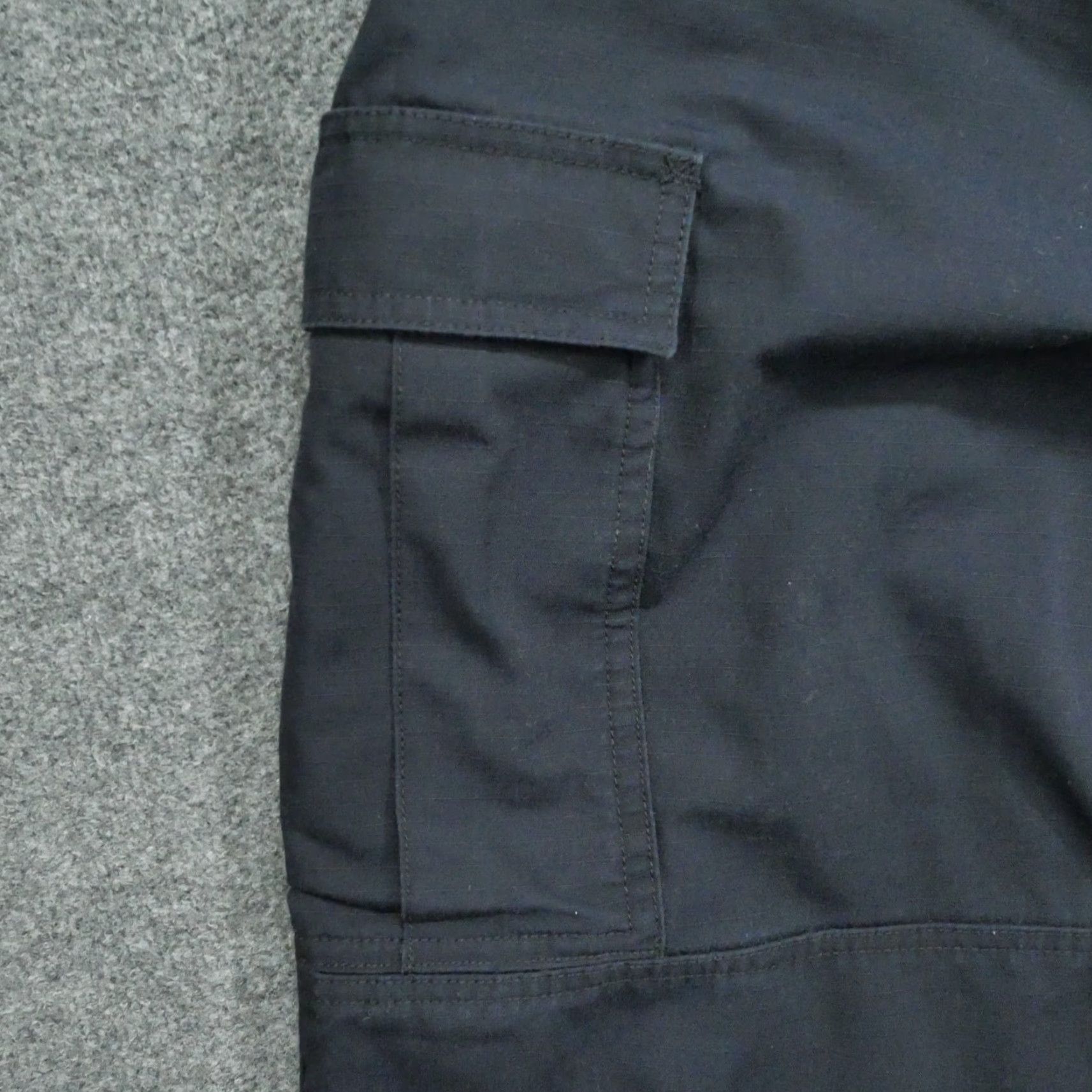 Vintage VINTAGE 5.11 Tactical Pants Mens XL Short 37x28 Blue Navy Cargo Double Knee Ripstop 511 Men Pants Cargo Outdoor 90s Mens Size US 37 - 5 Thumbnail