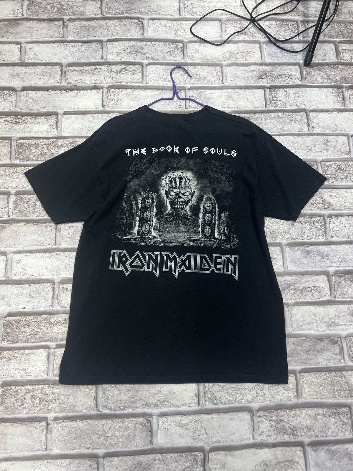 Band Tees × Iron Maiden × Vintage Iron Maiden T-shirt Size US XL / EU 56 / 4 - 6 Thumbnail