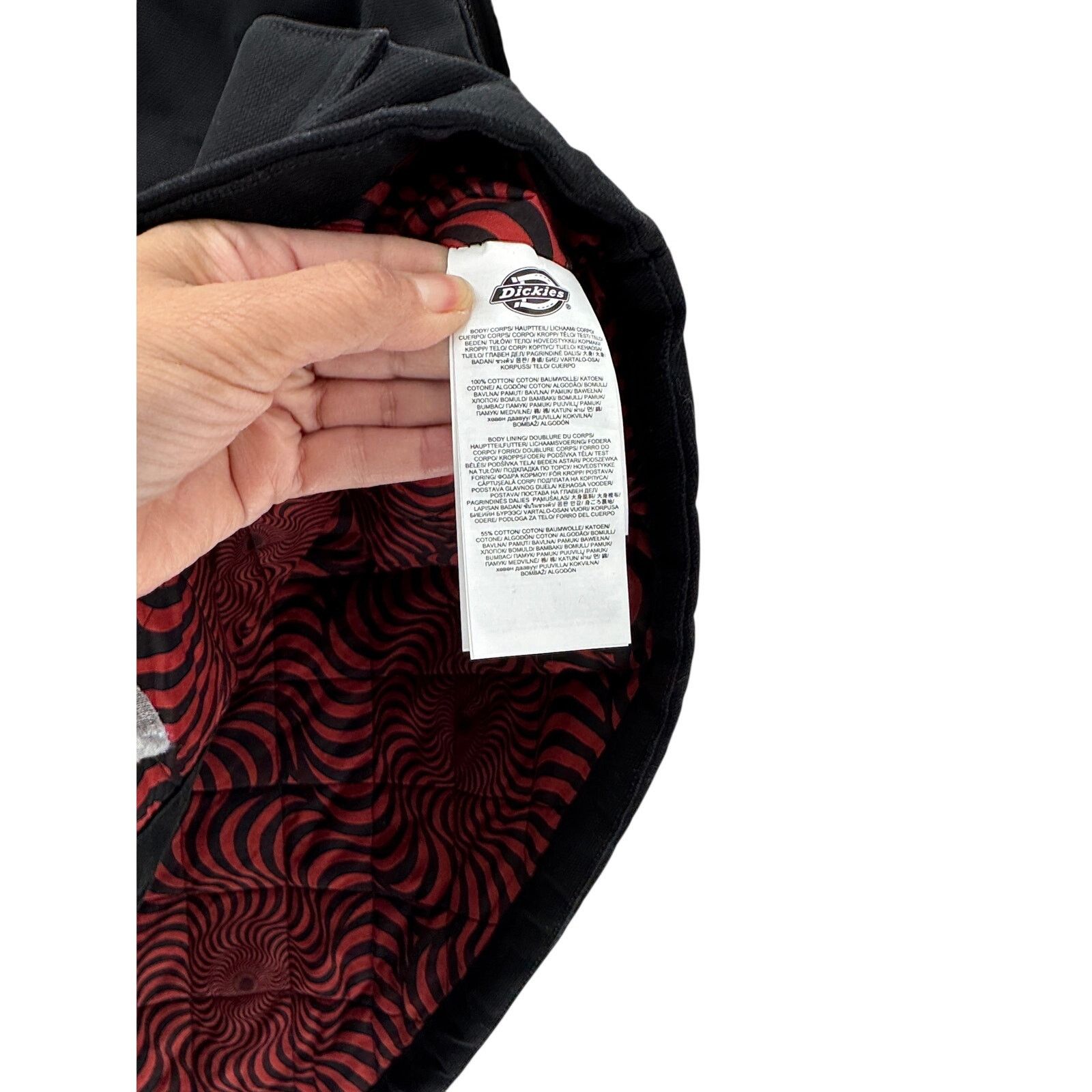 Dickies Dickies X Spitfire Padded Duck Vest Black size 2XL Size US XXL / EU 58 / 5 - 4 Thumbnail
