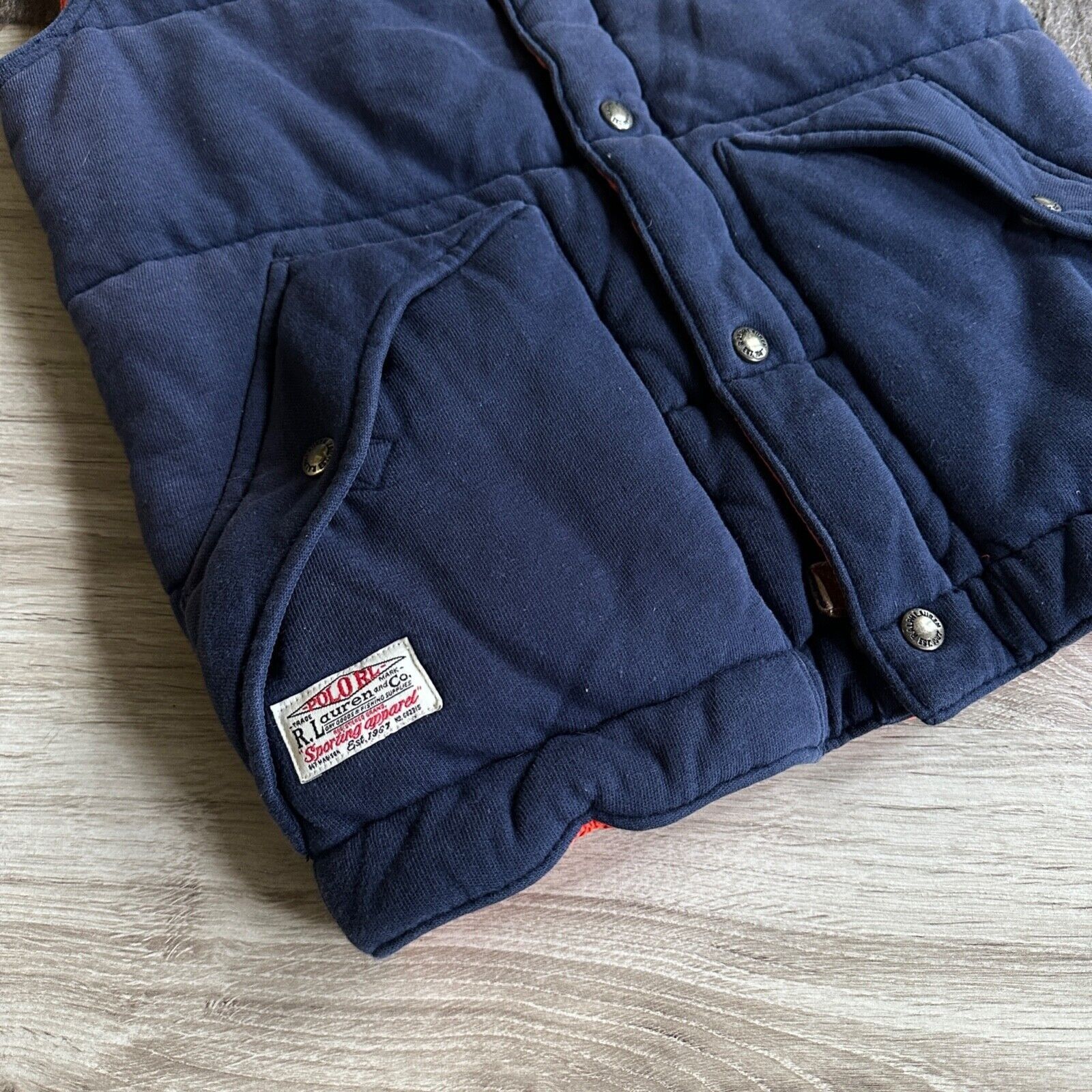 Polo Ralph Lauren Polo Ralph Lauren Cotton Insulated Vest 8217AC Size US XS / EU 42 / 0 - 2 Thumbnail