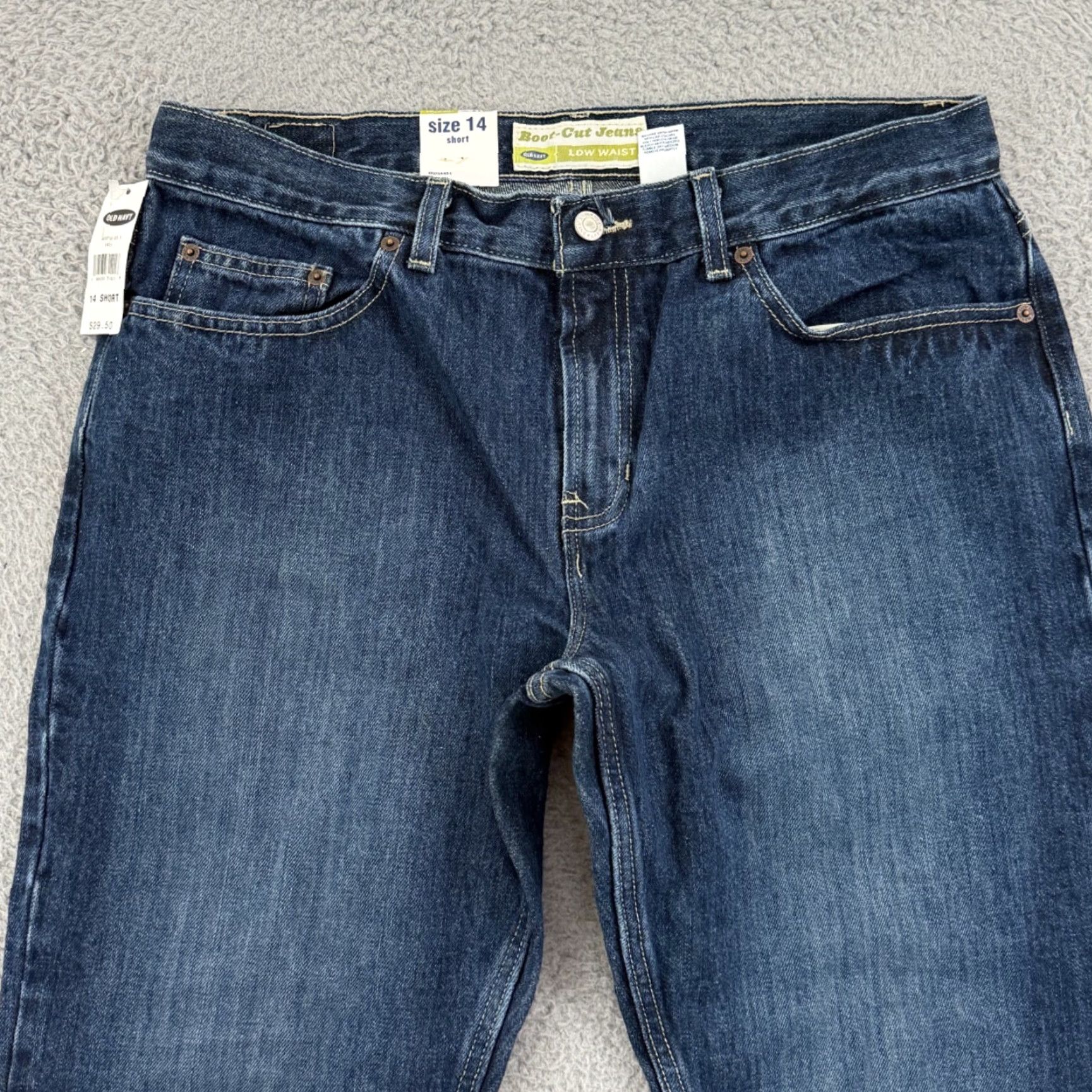 Old Navy VINTAGE Old Navy Jeans Women 14S Blue 34x32 Denim Bootcut NWT 90s Retro USA Size 36" / US 14 / IT 50 - 3 Thumbnail