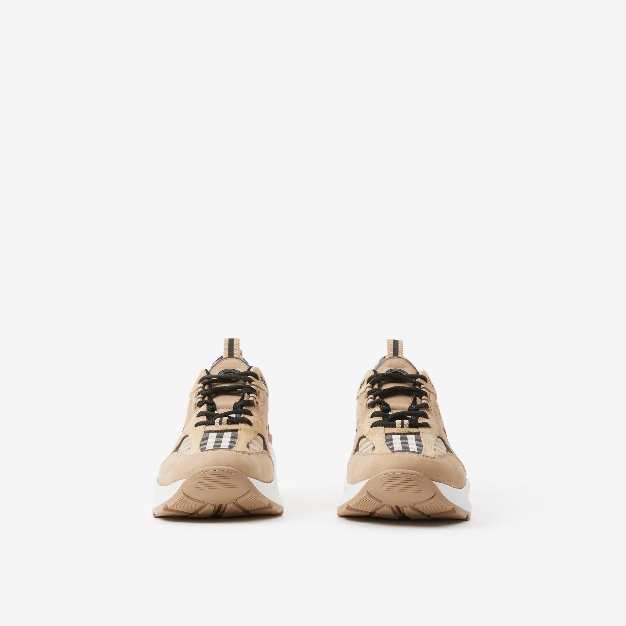 Burberry os11x0226 Sean Check Print Sneakers In Multicolor Size US 13 / EU 46 - 2 Thumbnail