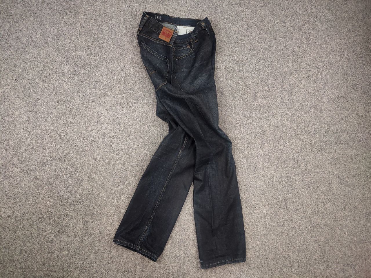 Levi's Vintage Levis Dark Waxed Denim Jeans if six was nine style Size US 32 / EU 48 - 10 Thumbnail