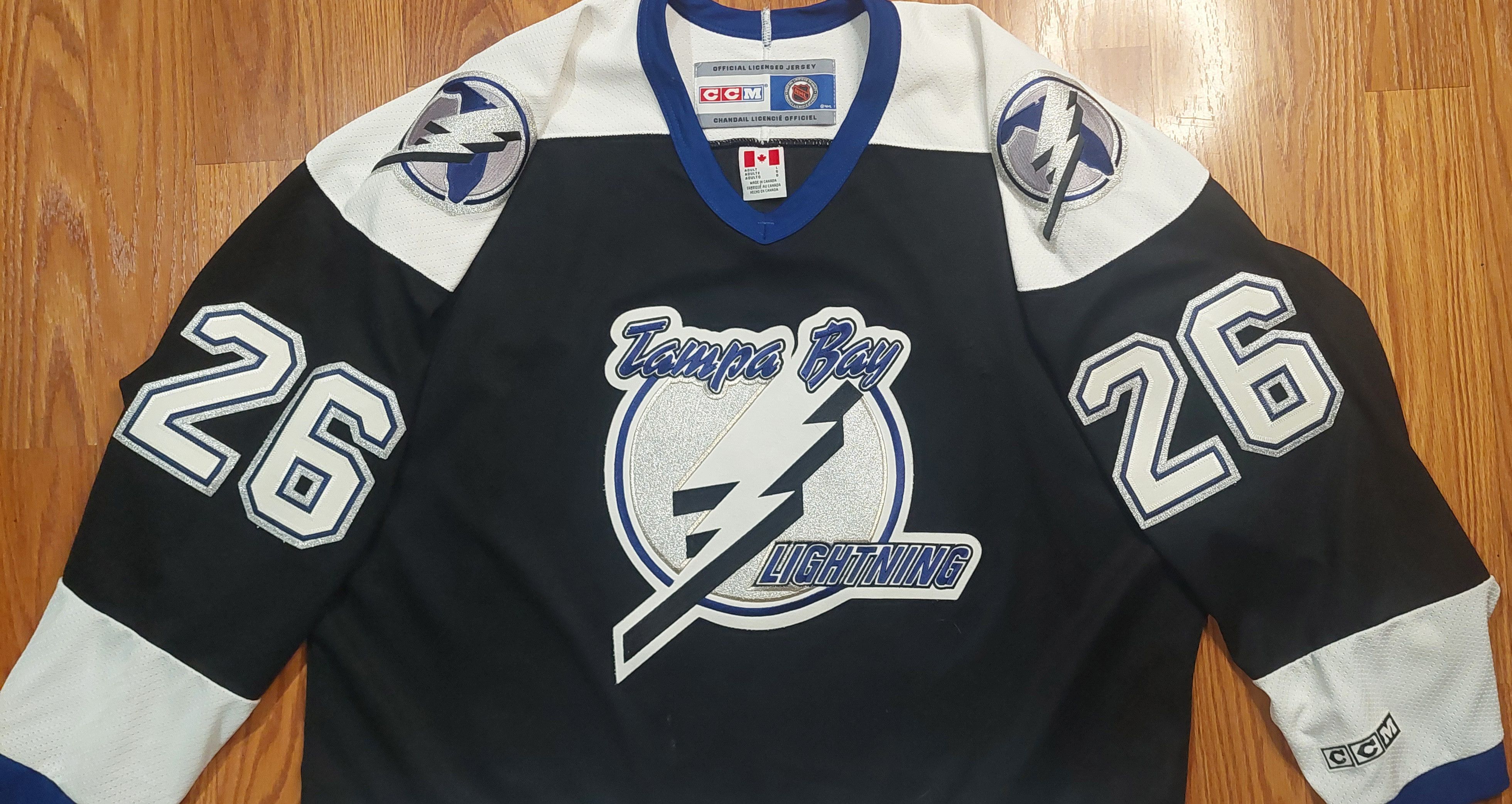Ccm Authentic Tampa Bay Lightning Martin St Louis CCM MiC Jersey Size US L / EU 52-54 / 3 - 3 Thumbnail