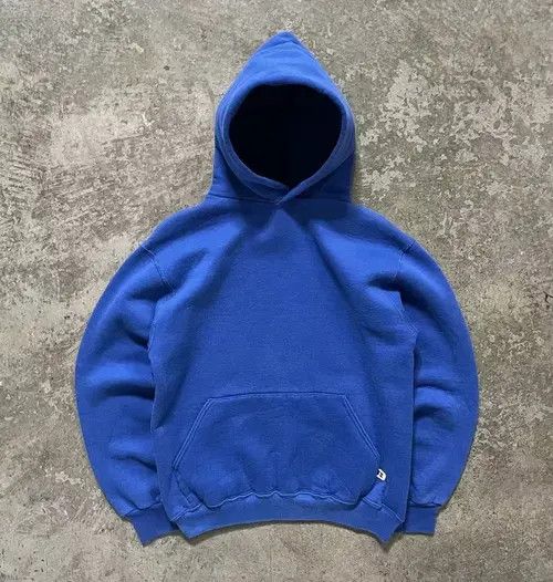 Japanese Brand Kokubu x moto Dark blue washed retro casual versatile hoodie Size US L / EU 52-54 / 3 - 1 Thumbnail