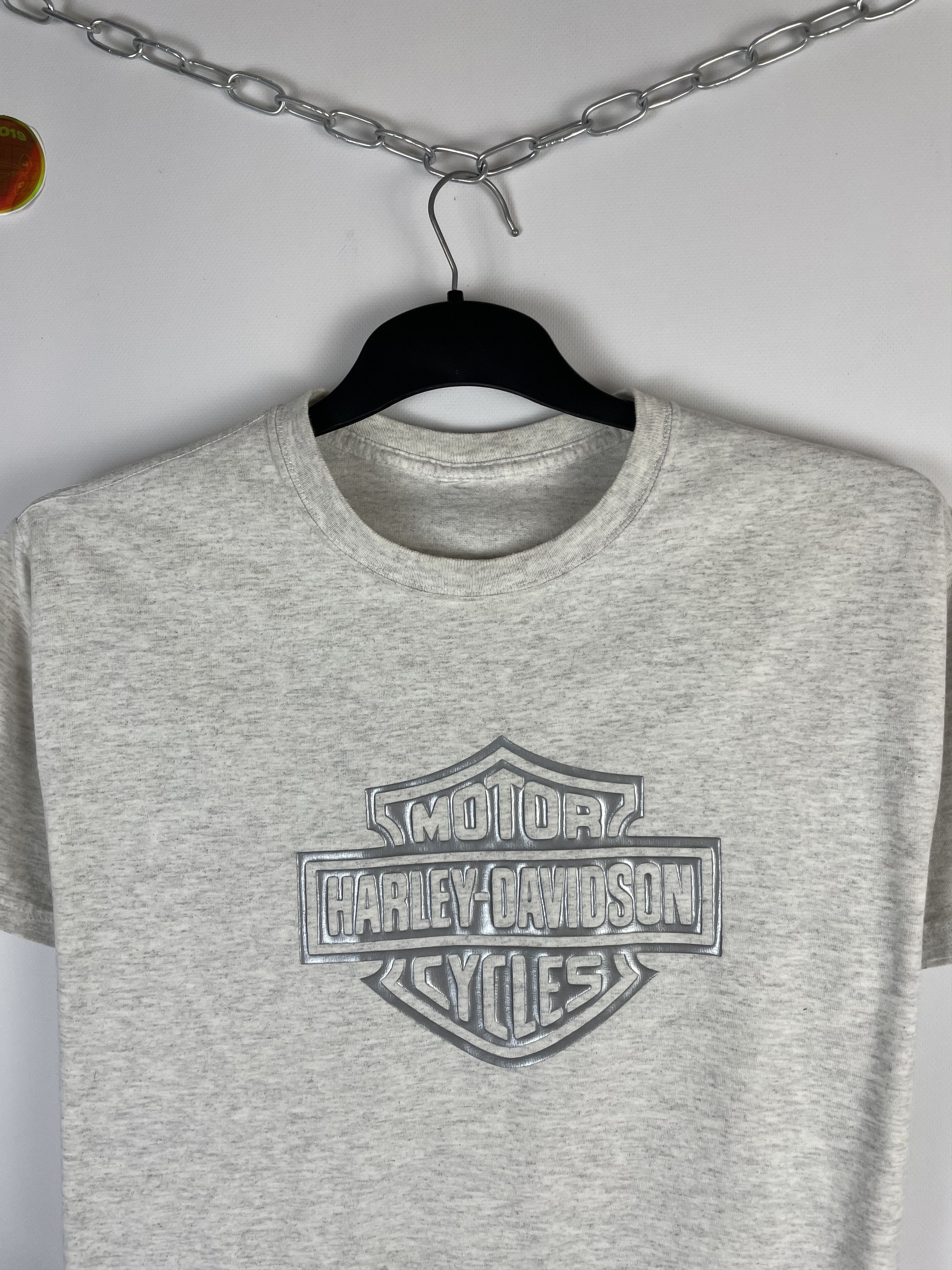 Harley Davidson Vintage HARLEY DAVIDSON Tee Graphic T Shirt Size US L / EU 52-54 / 3 - 3 Thumbnail