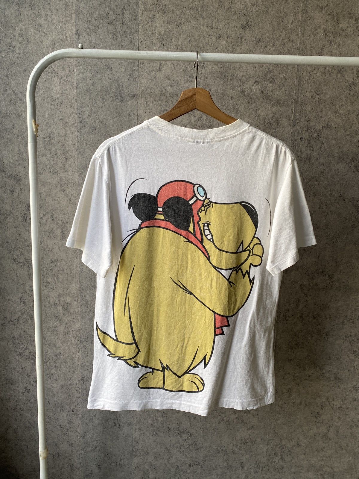 Vintage Vintage 90s Hanna Barbara Wackey Races Mirror Print Tee Size US M / EU 48-50 / 2 - 2 Thumbnail