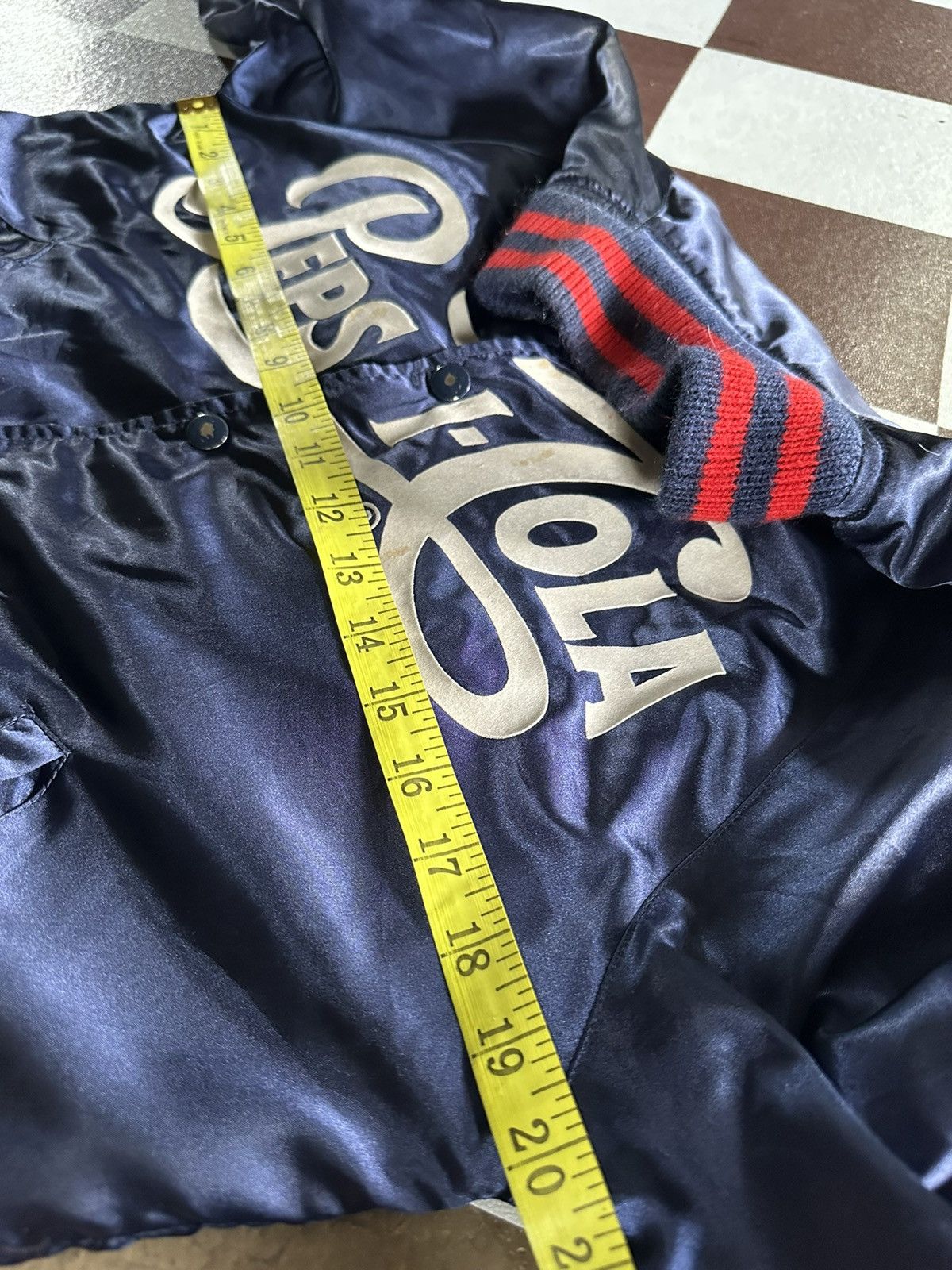 Coca Cola × Vintage Pepsi cola baseball jacket Size US S / EU 44-46 / 1 - 7 Thumbnail