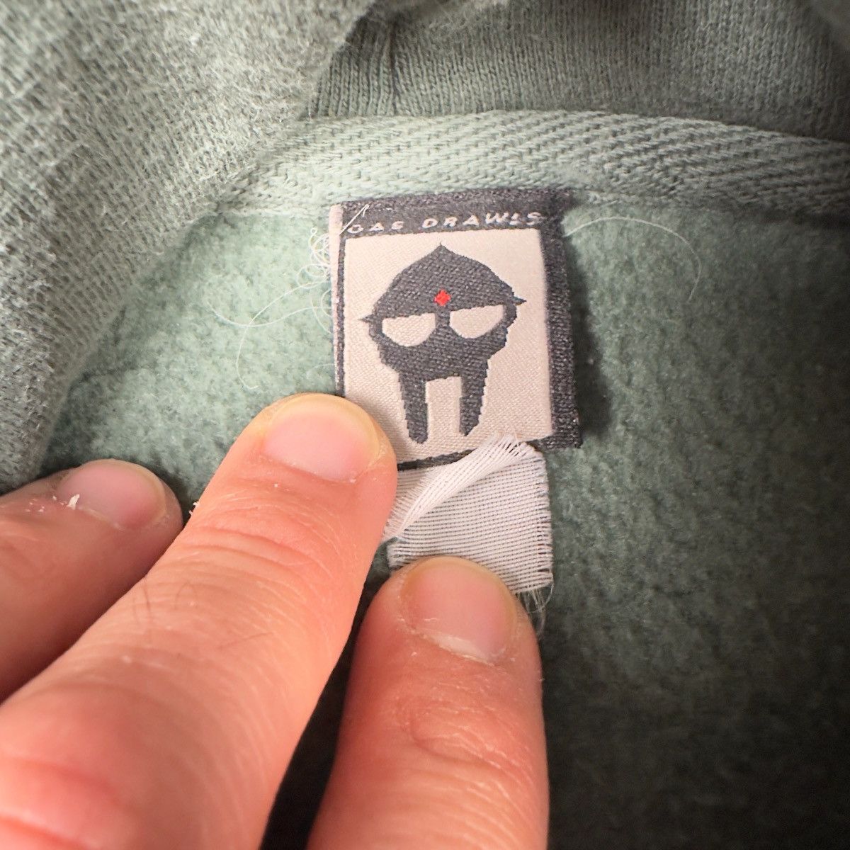 MF Doom MF DOOM Gas Drawls Anti Hero Hoodie Mens M Rare Hip Hop Size US M / EU 48-50 / 2 - 6 Thumbnail