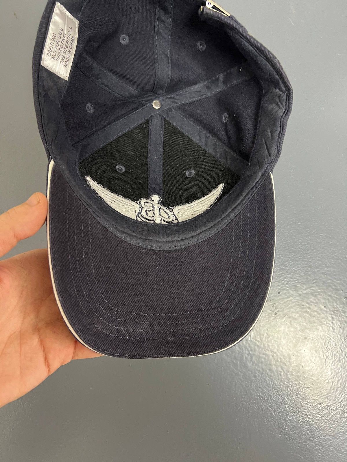 Breitling Vintage Authentic Breitling Air 14 Cap Watch Hat B 1884 OS Size ONE SIZE - 12 Thumbnail