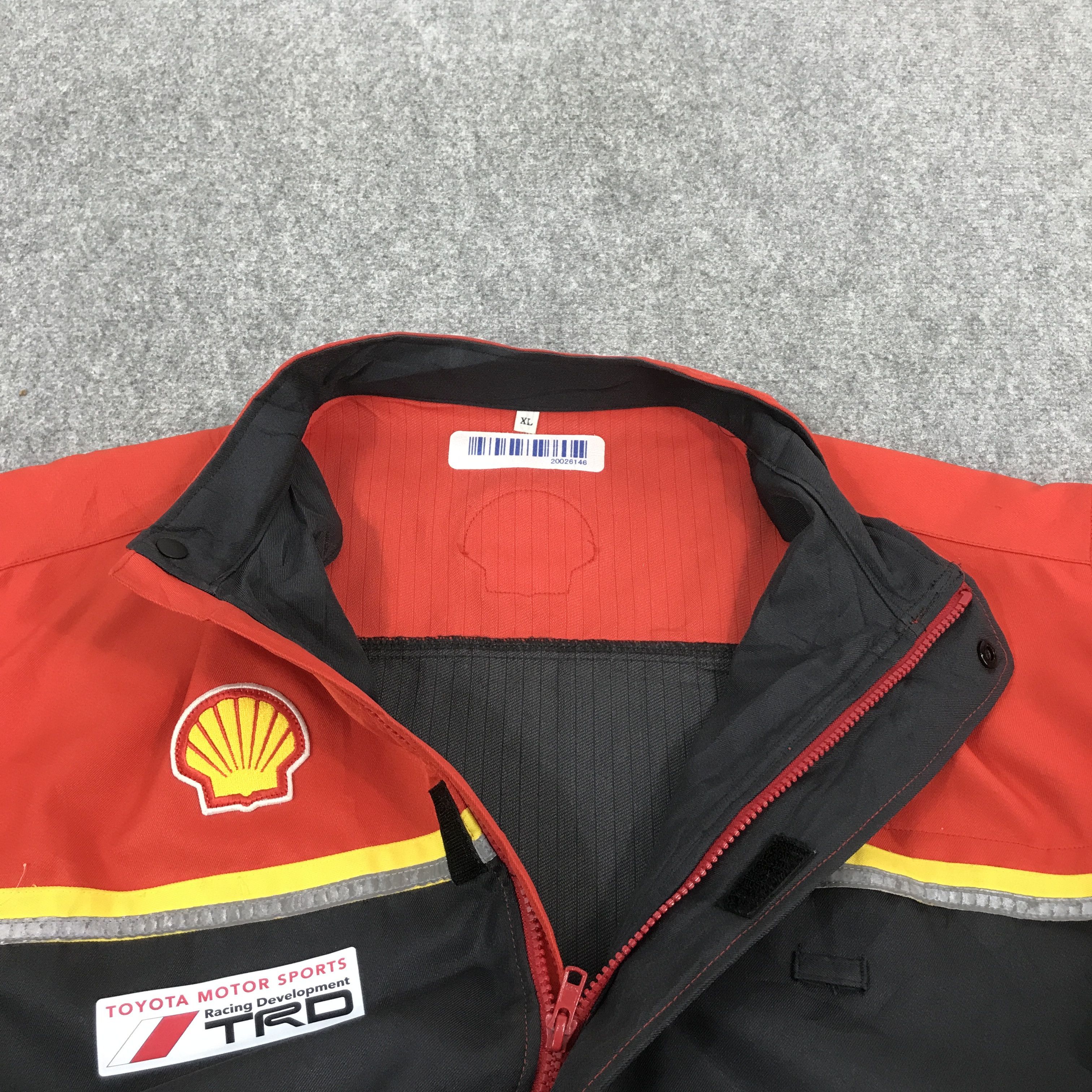 Japanese Brand × Sports Specialties SHELL HELIX X TOYOTA MOTORSPORTS RACING DEVELOPMENT JACKET Size US XL / EU 56 / 4 - 7 Thumbnail