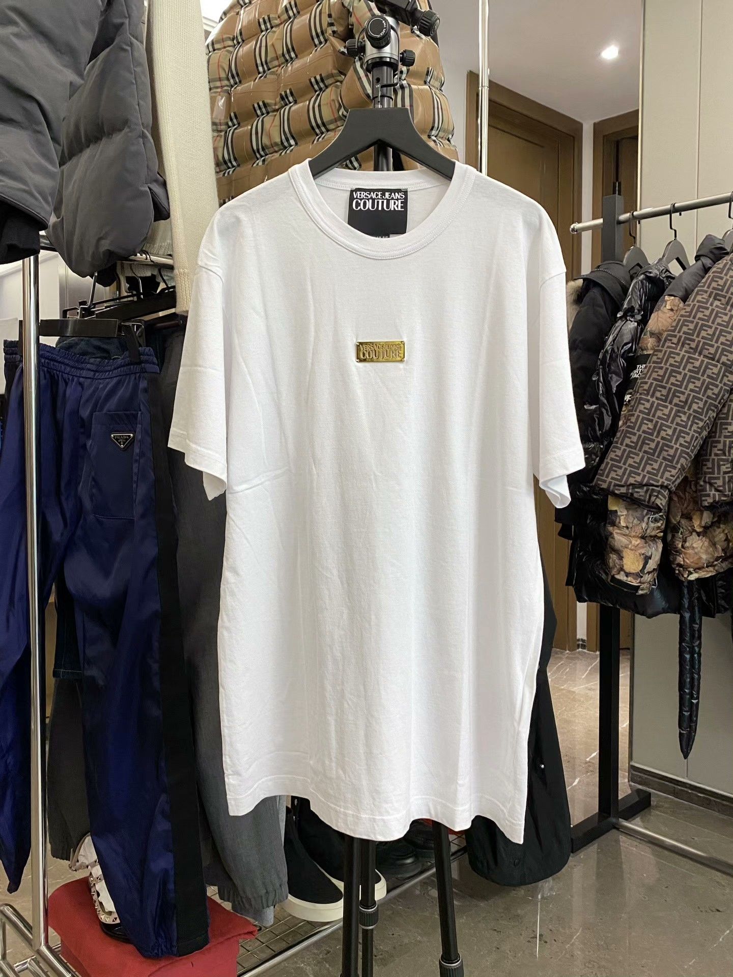 Versace Versace Gold T-Shirt m Men Size US M / EU 48-50 / 2 - 1 Thumbnail