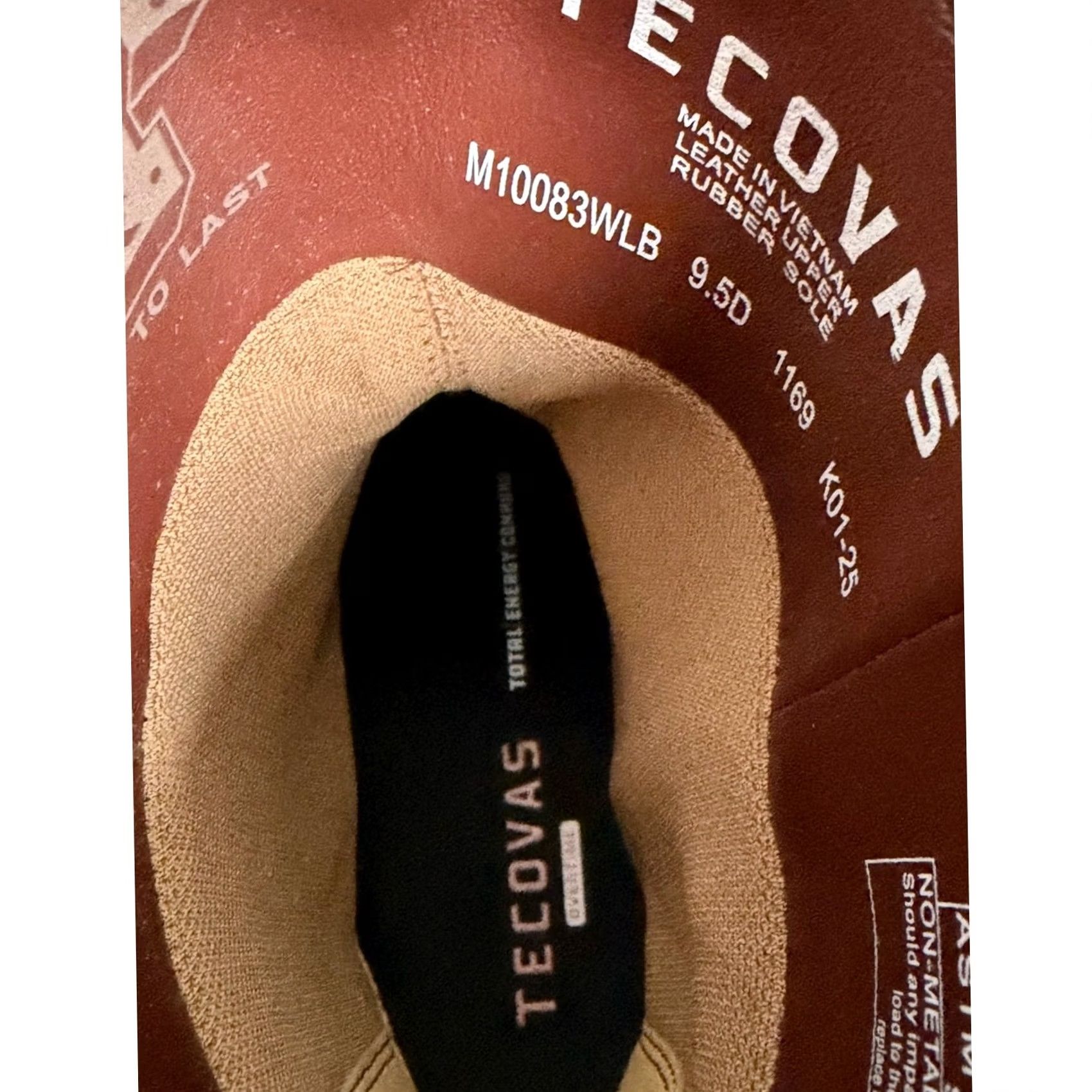 Tecovas NEW Tecovas LongHaul Waterproof Square Composite Toe Work Boots SIZE 9.5D Size US 10 / EU 43 - 6 Thumbnail