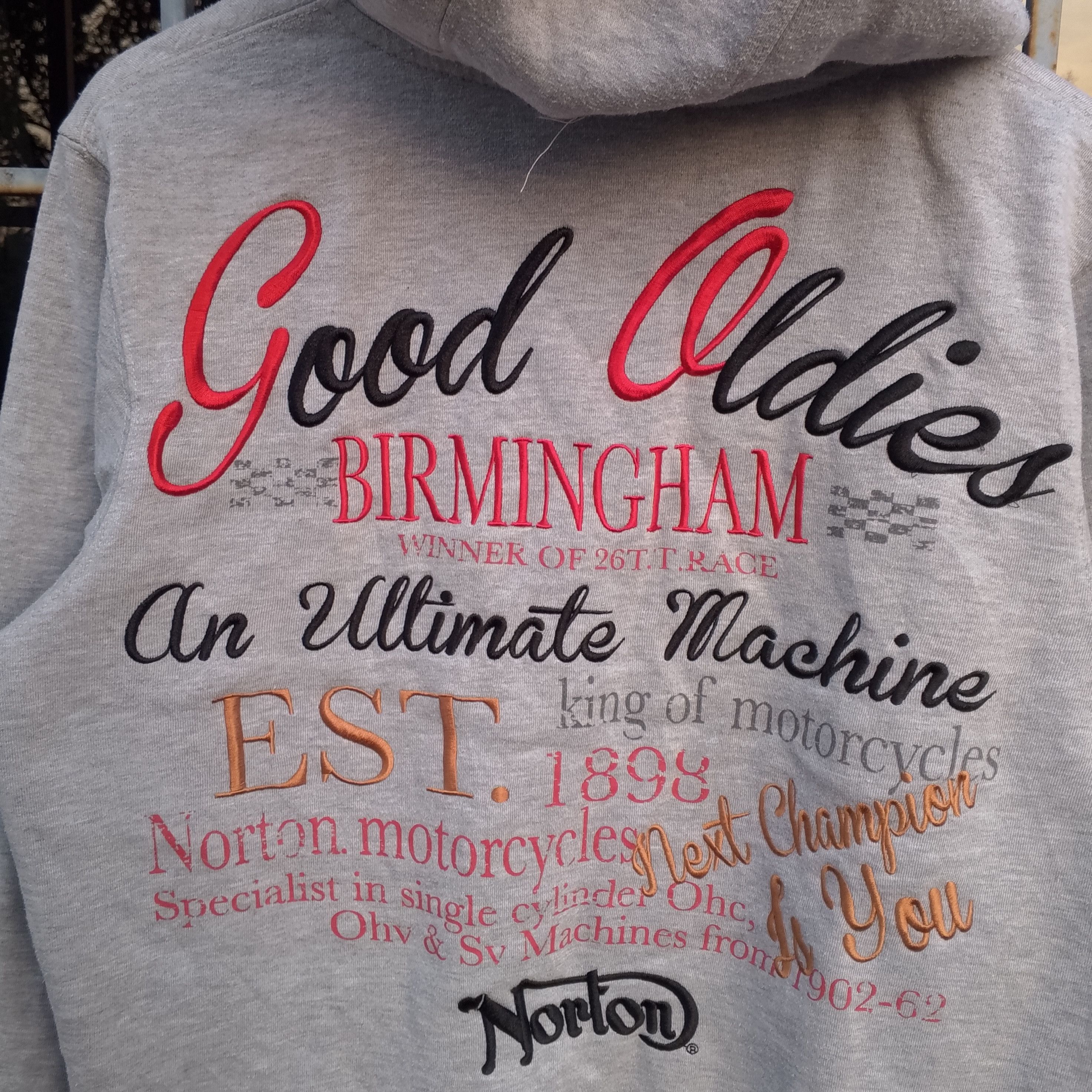Norton Norton Motorcycle Rockers Speed Club Zip Up Hoodie Size US L / EU 52-54 / 3 - 5 Thumbnail