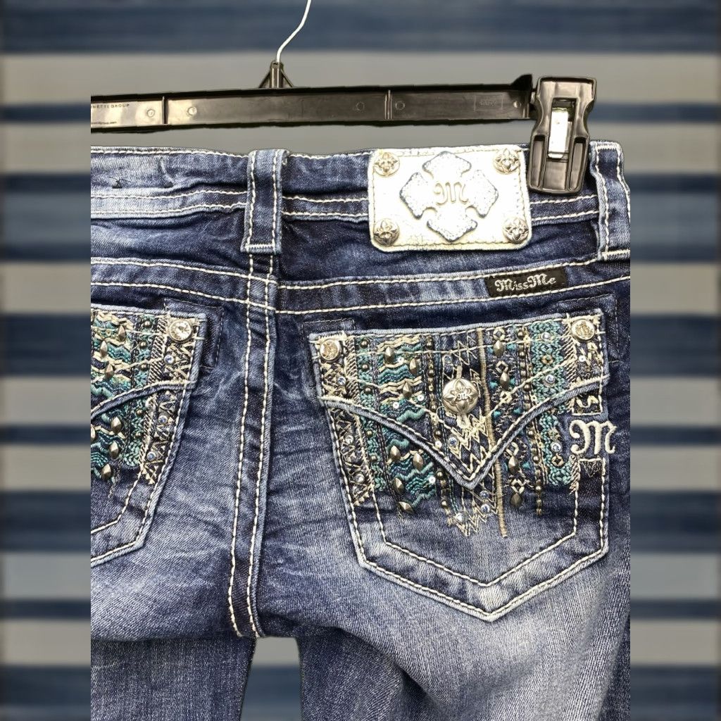 Miss Me Miss Me Women’s Bootcut Jeans Size 26" / US 2 / IT 38 - 1 Thumbnail