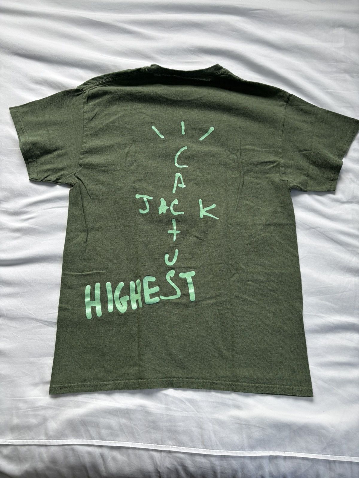 Jordan Brand × Travis Scott Cactus Jack × Air Jordan “Highest In The Room” Tee - (2019) Size US M / EU 48-50 / 2 - 2 Thumbnail