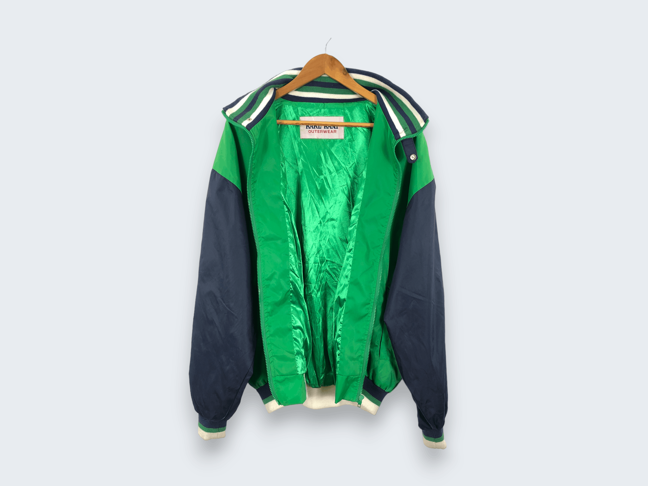 Karl Kani × Vintage Vintage Karl Kani Sport Jacket Training Jacket Windbreaker Size US XL / EU 56 / 4 - 3 Thumbnail