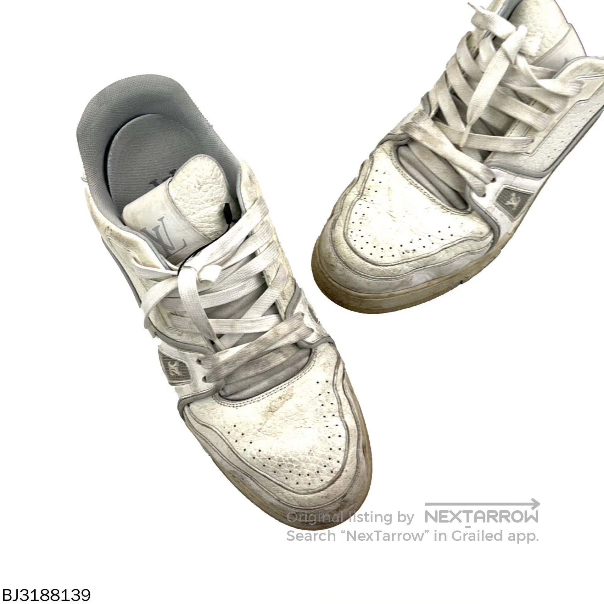 Louis Vuitton louis vuitton trainer low-top sneakers size 7.5. Size US 7.5 / EU 40-41 - 4 Thumbnail