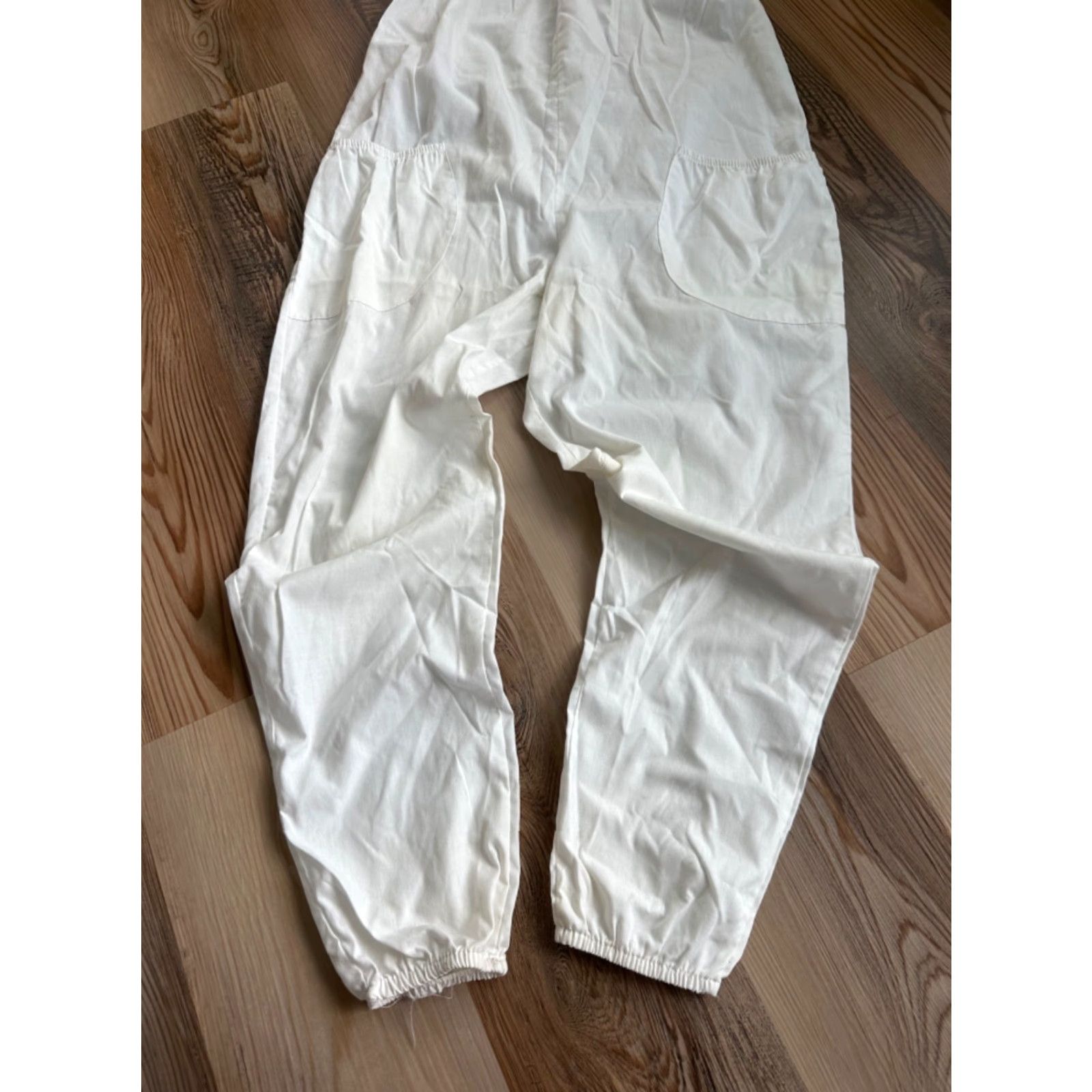 Vintage VINTAGE Avon Women's One-Piece Jumpsuit Size Medium Sleeveless Cotton White 70s Casual Size 32" / US 10 / IT 46 - 2 Thumbnail