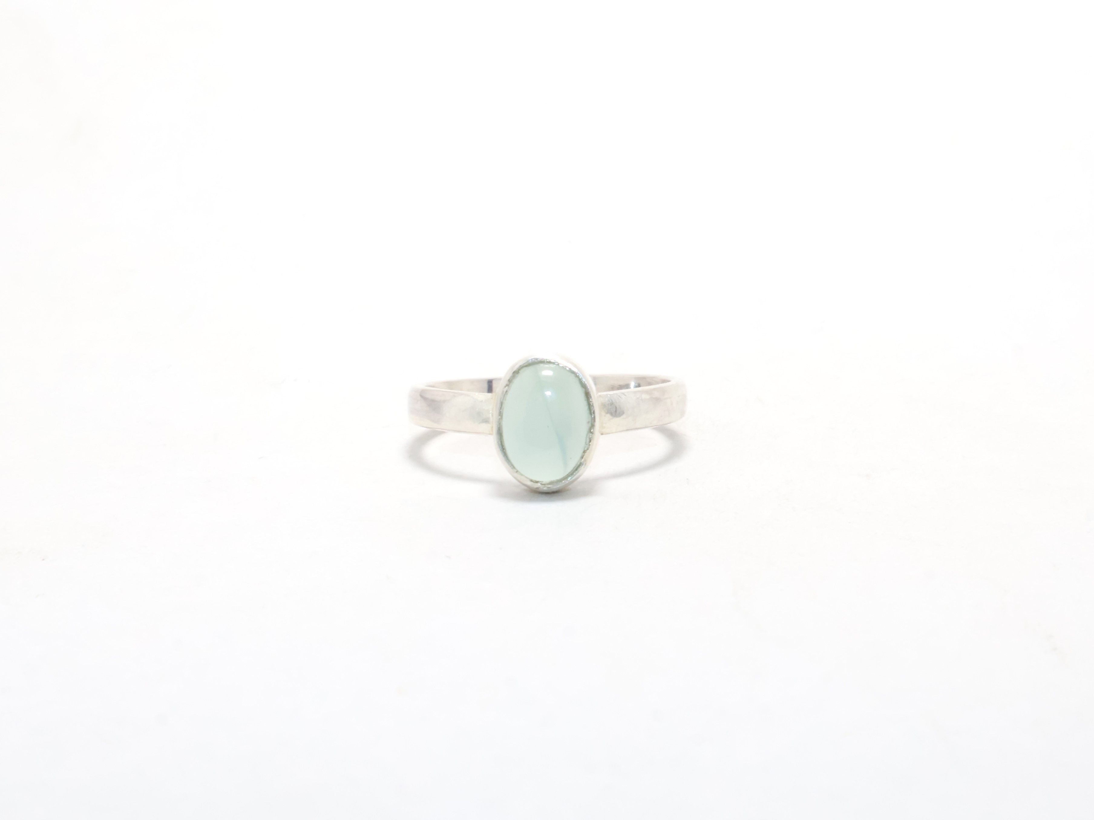 Handmade Aqua Chalcedony Ring, Handmade Ring, Gift For Her, Rings Size ONE SIZE - 2 Thumbnail