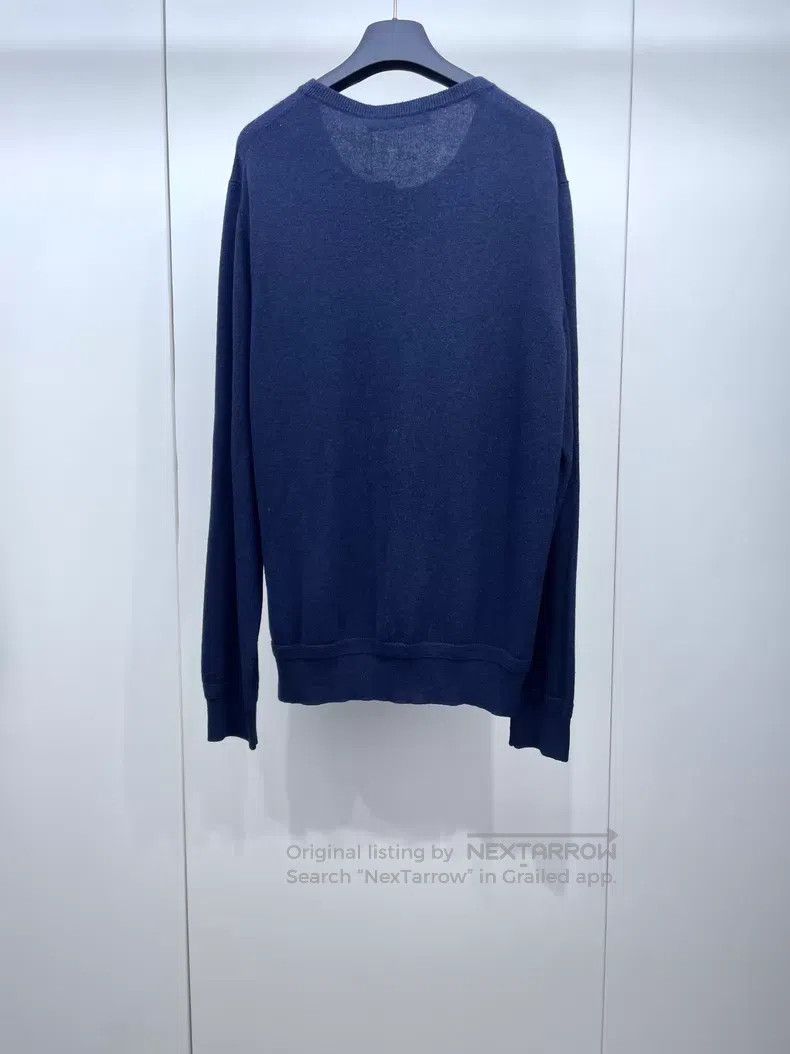 Louis Vuitton Louis Vuitton Navy blue cashmere sweater Size US XL / EU 56 / 4 - 2 Thumbnail