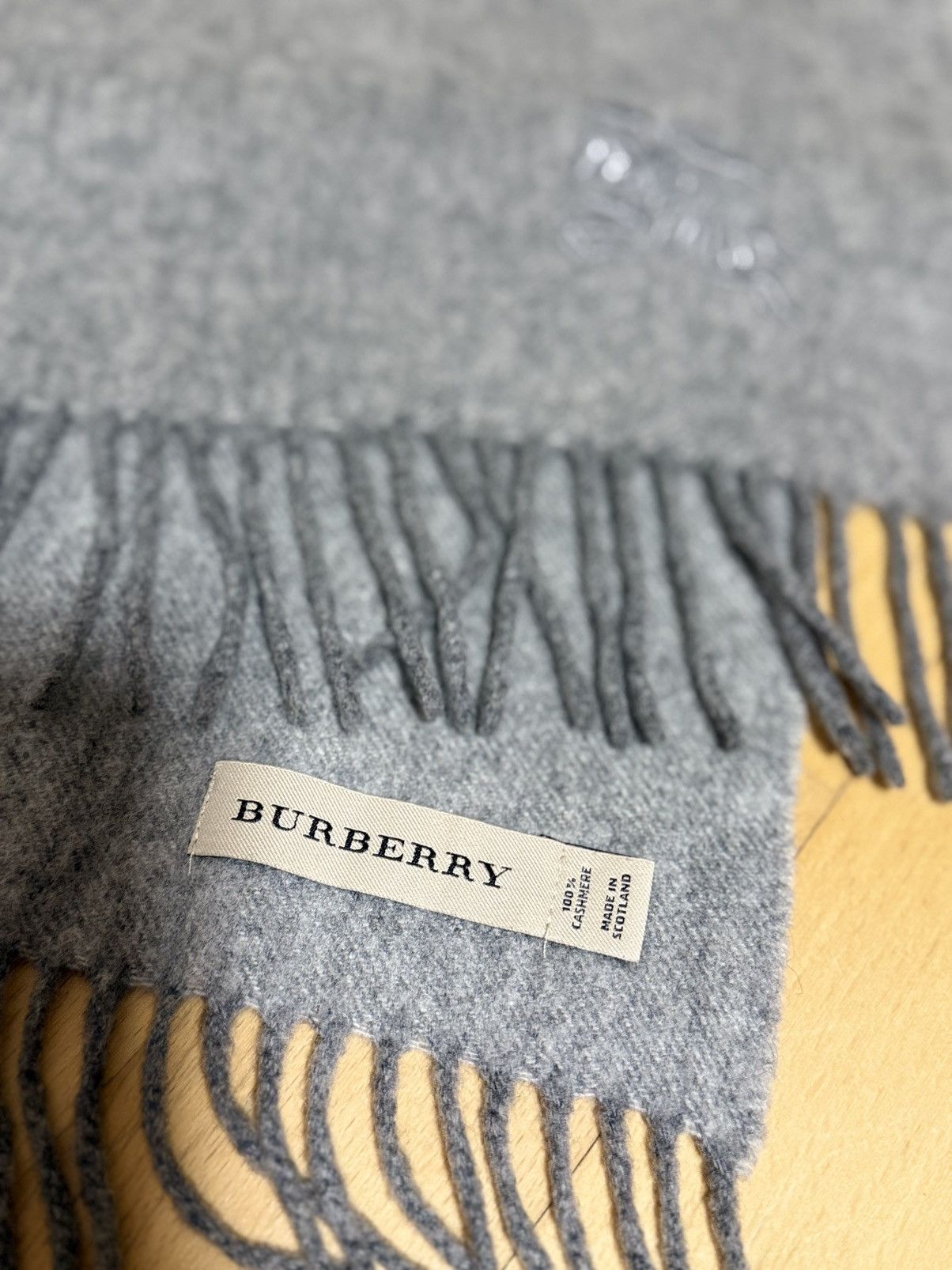 Burberry Burberry Cashmere Scarf Size 38 - 1 Thumbnail