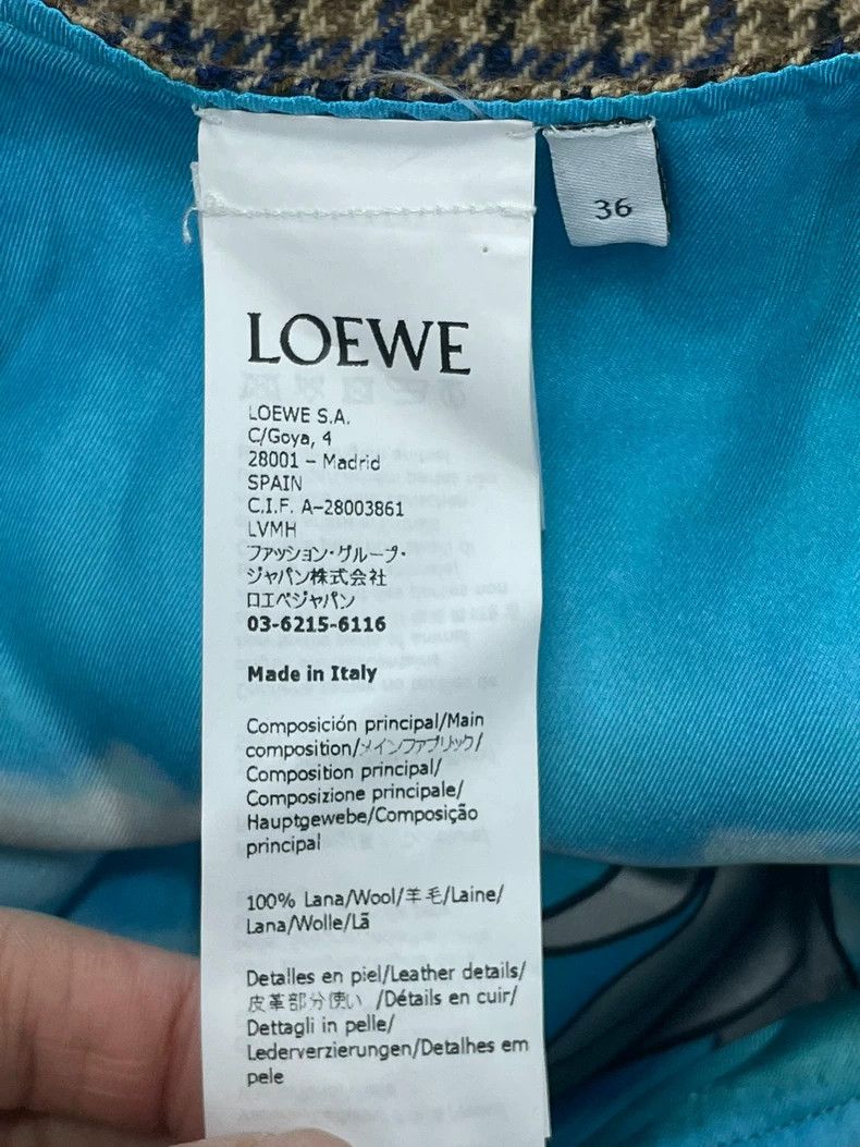 Loewe LOEWE Miyazaki anime plaid skirt, Size 24" / US 00 / IT 34 - 6 Thumbnail