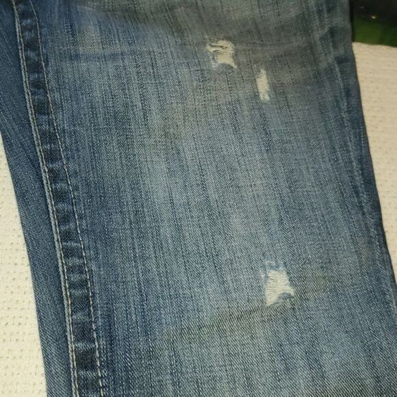 BKE BKE Denim Distressed Blue Sz 26x31.5 Jeans with Pockets Size US 26 / EU 42 - 5 Thumbnail