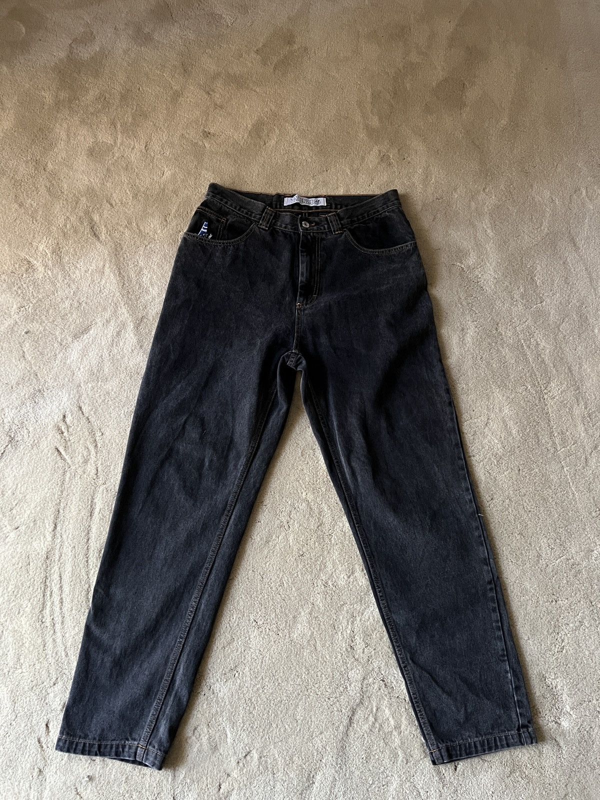 Polar Skate Co. polar big boy 92! denim jeans washed black