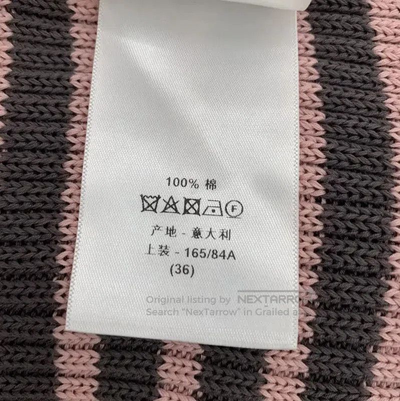 Dior Dior Color-Blocked Ribbed Cotton Sweater . Size XS / US 0-2 / IT 36-38 - 8 Thumbnail