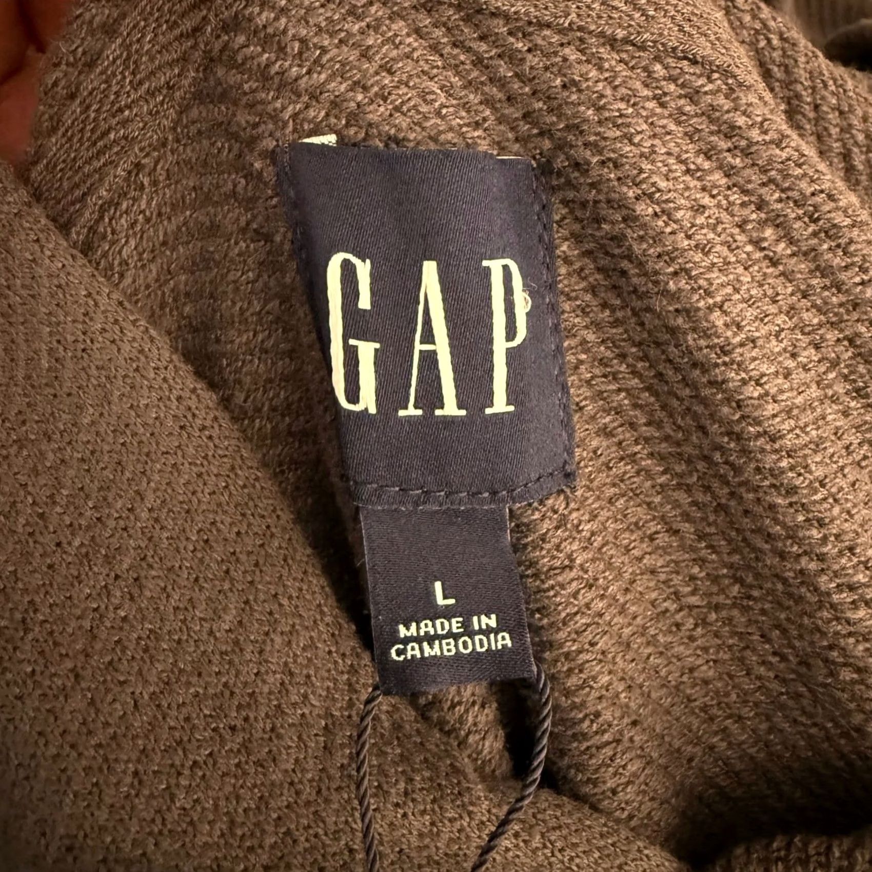 Gap Gap Hoodie Gray L Relaxed Knit Pullover Sweatshirt Men’s Size L NWT Size US L / EU 52-54 / 3 - 5 Thumbnail