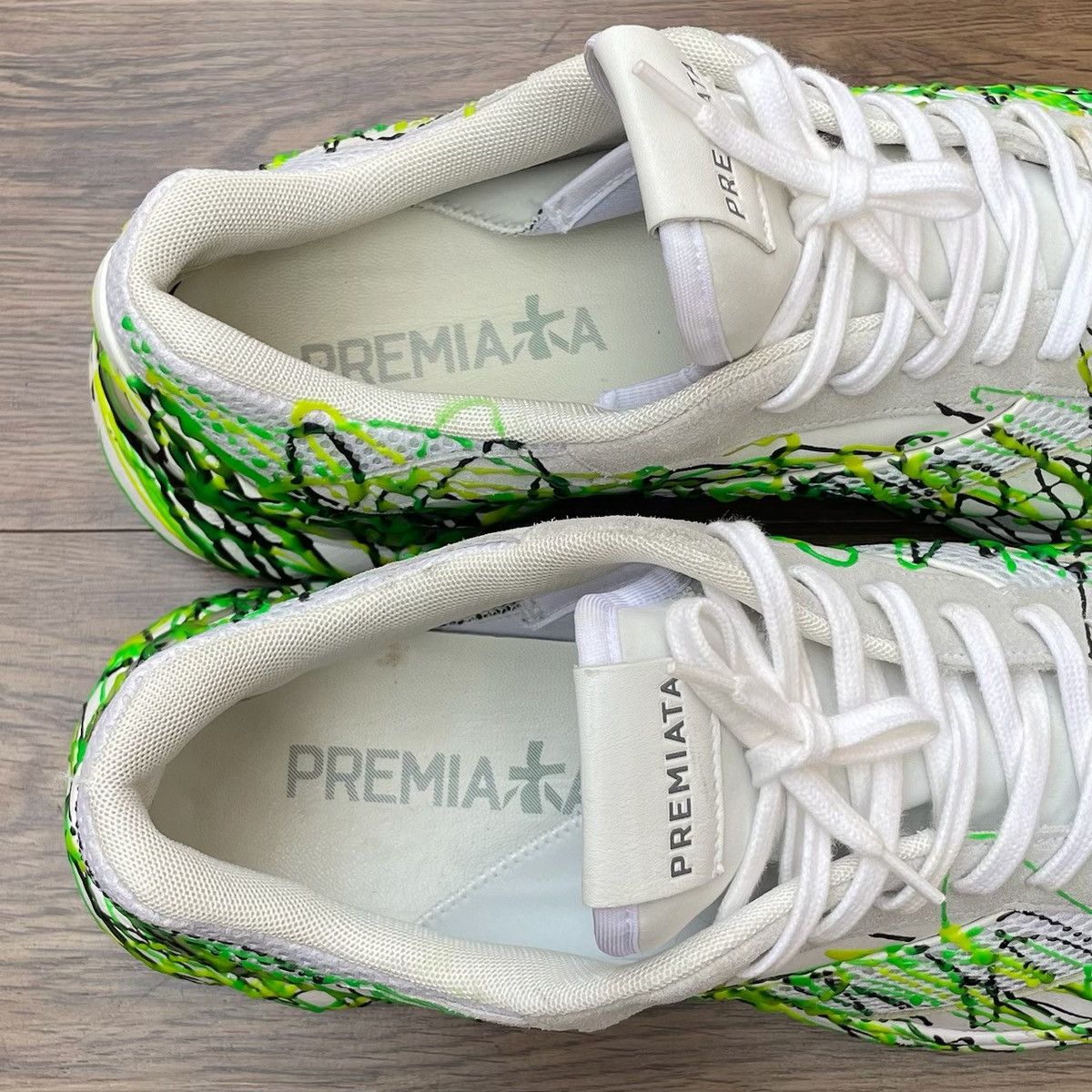 Premiata Premiata Hand Painted Sneakers Size US 11 / EU 44 - 9 Thumbnail