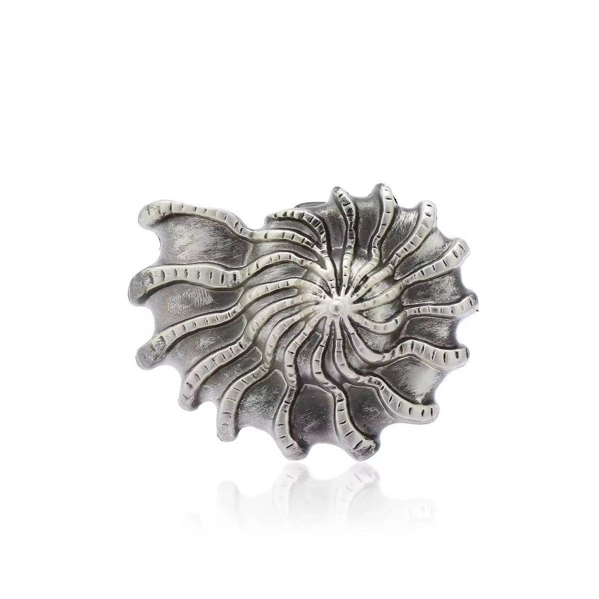 Cowboy Equipment Snail Belt Buckle (buckle only) Size ONE SIZE - 2 Thumbnail