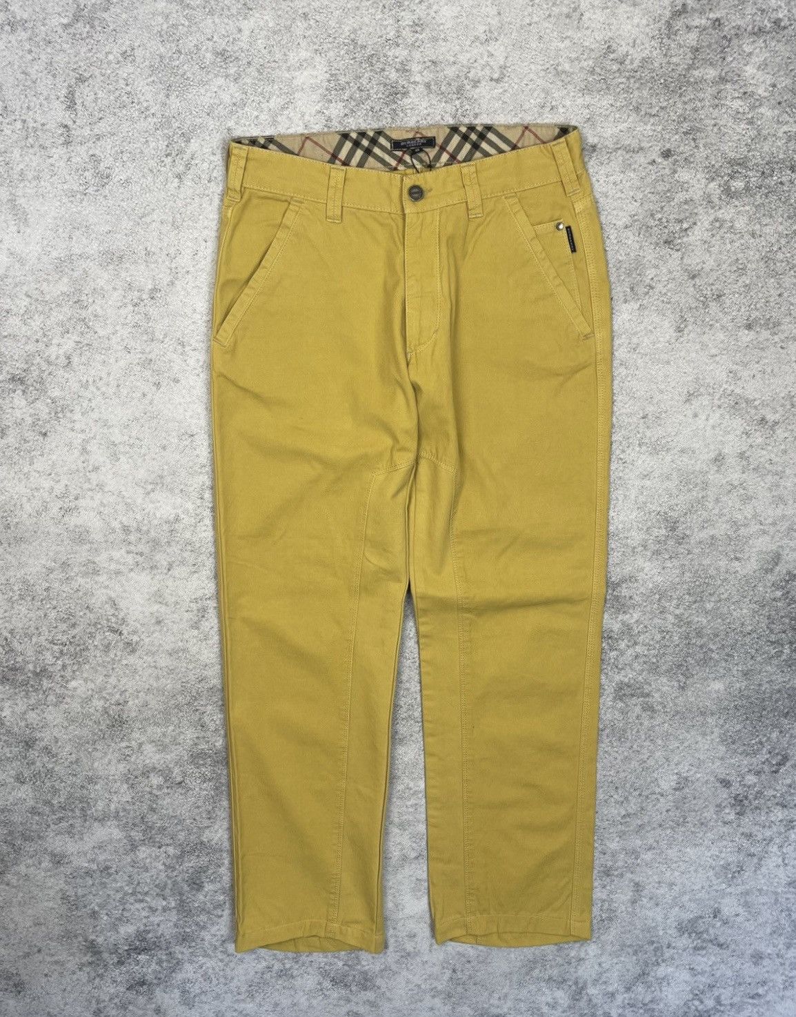 Burberry Vintage 90s Burberry nova check Brit Lightwash Denim Jeans Size US 32 / EU 48 - 2 Thumbnail